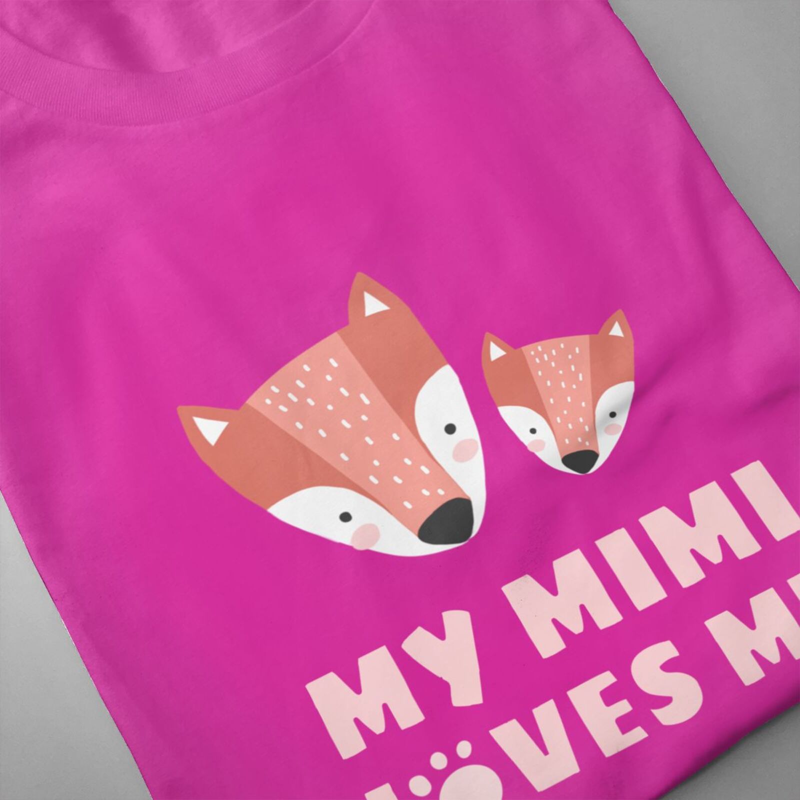 Men's Short Sleeve T-shirt Cute fox short-sleeve shirt