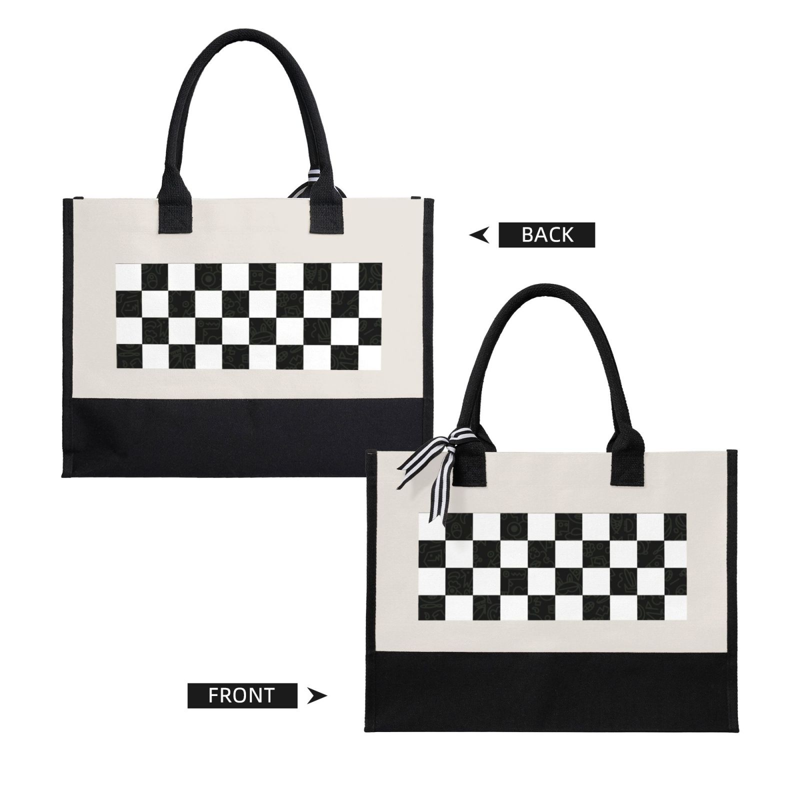 Canvas Gift Shopping Bag