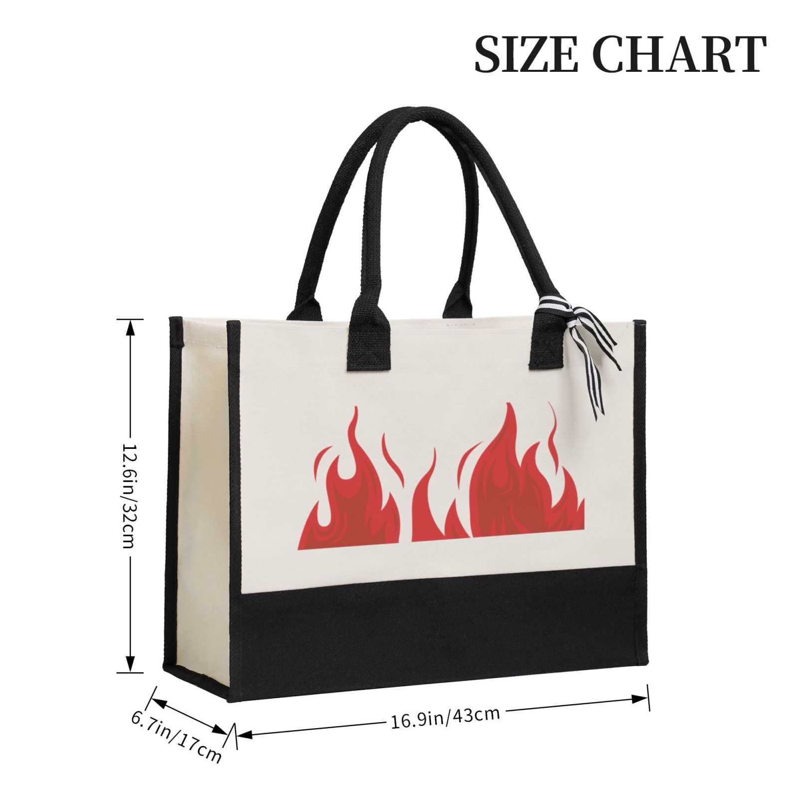 Canvas Gift Shopping Bag