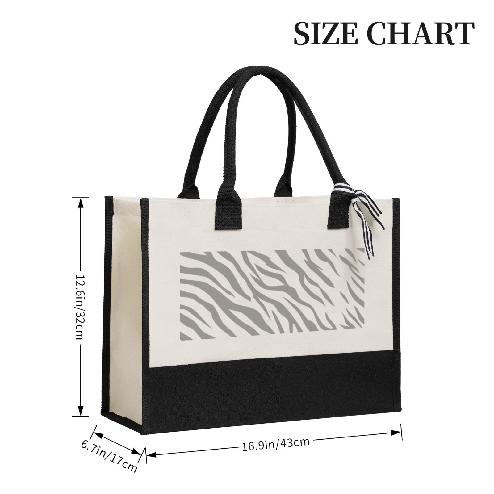 Canvas Gift Shopping Bag