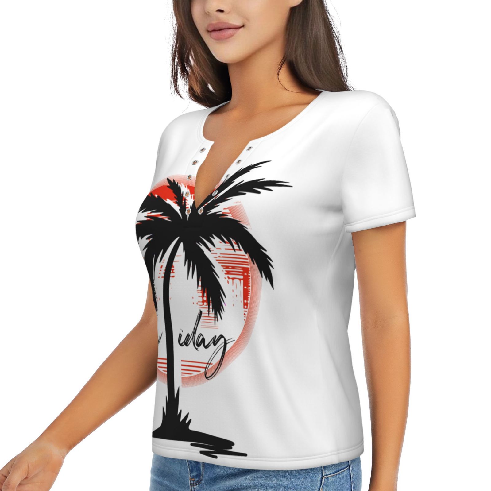 Women's V-Neck T-Shirt