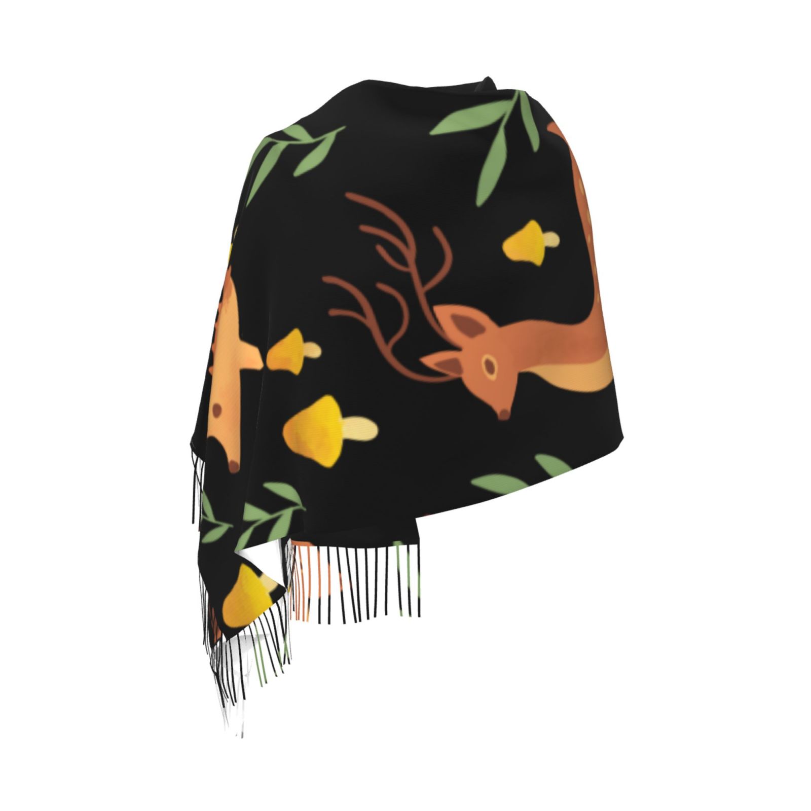 Cashmerette Fringed Scarf