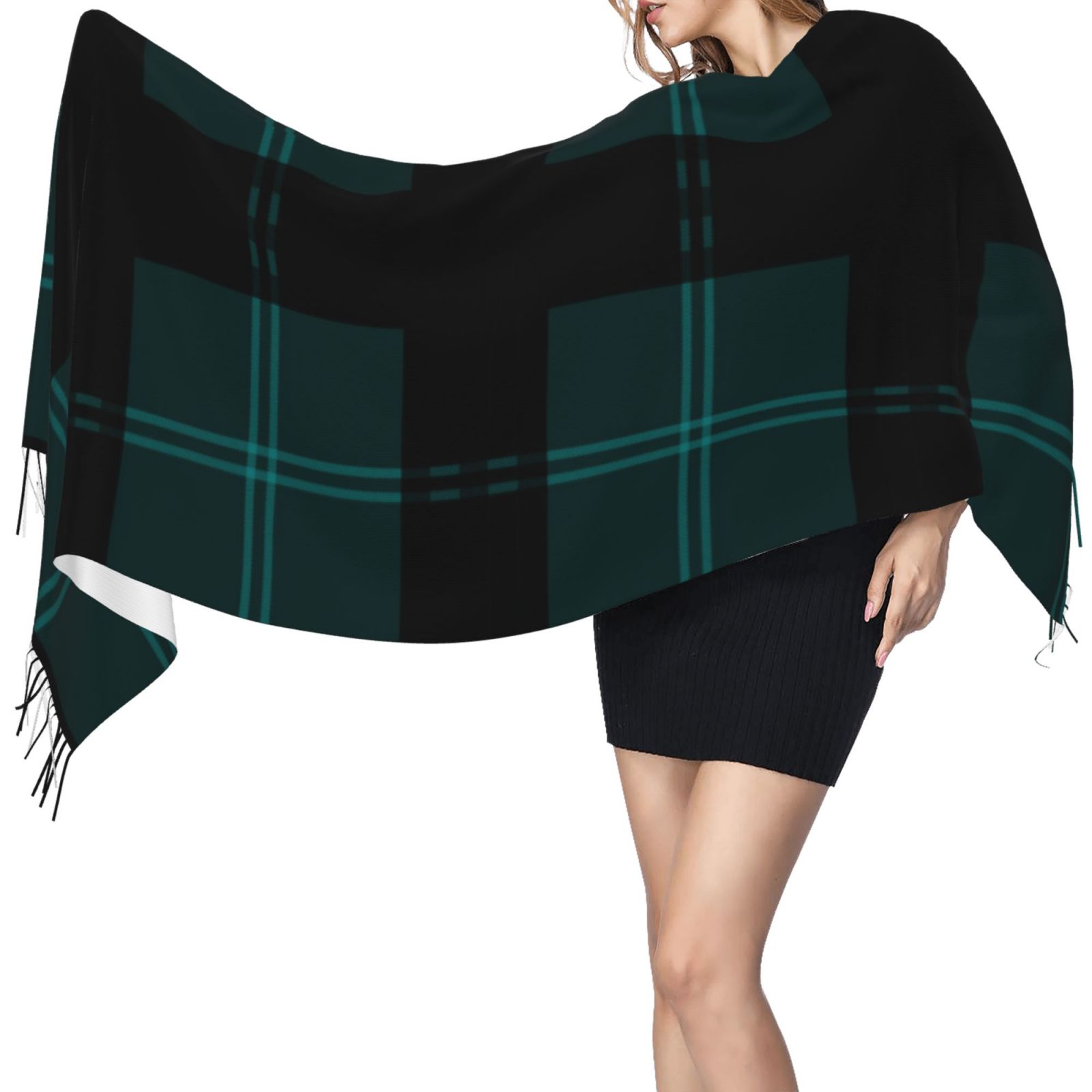 Cashmerette Fringed Scarf