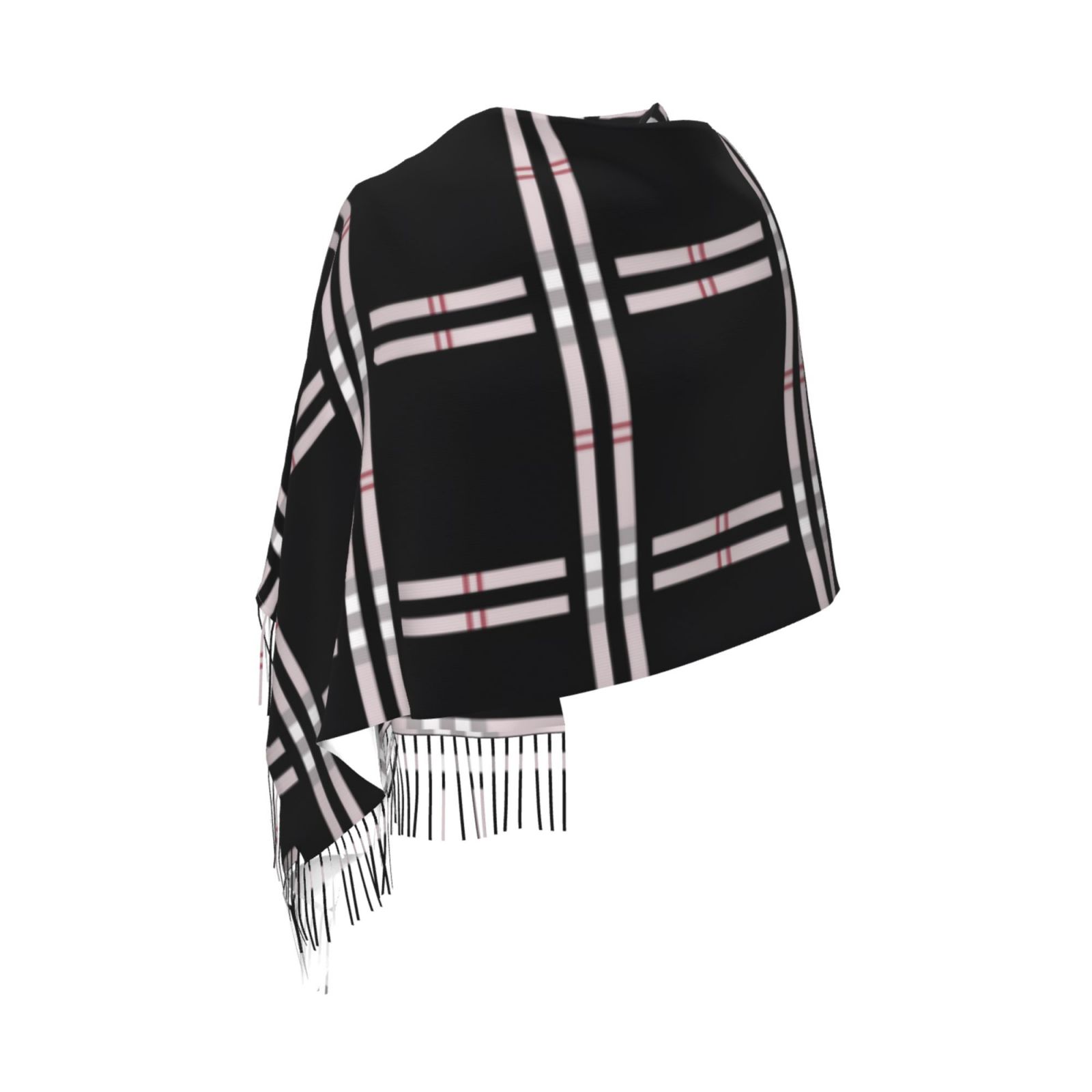 Cashmerette Fringed Scarf