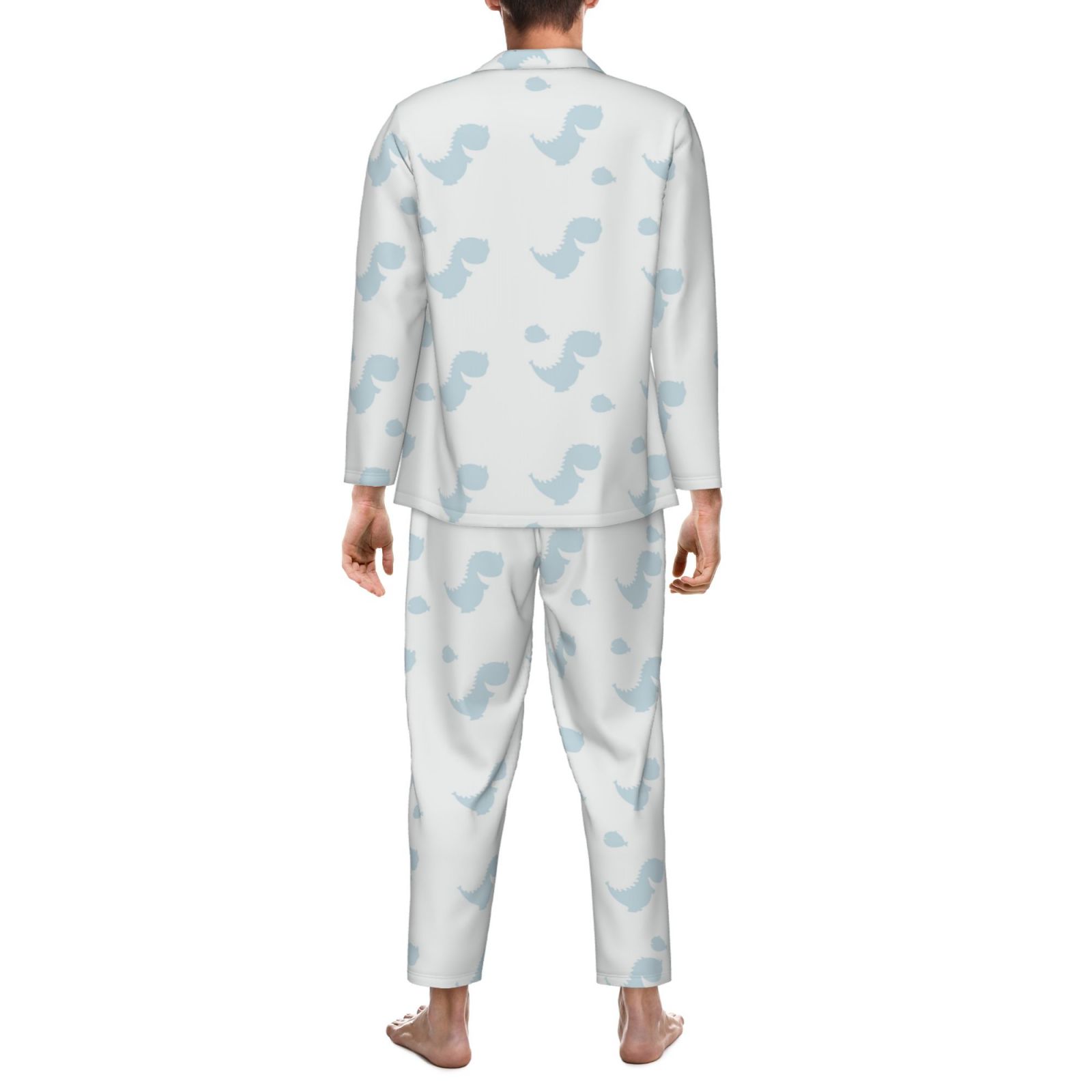 Men's Long-Sleeved Pajama Set