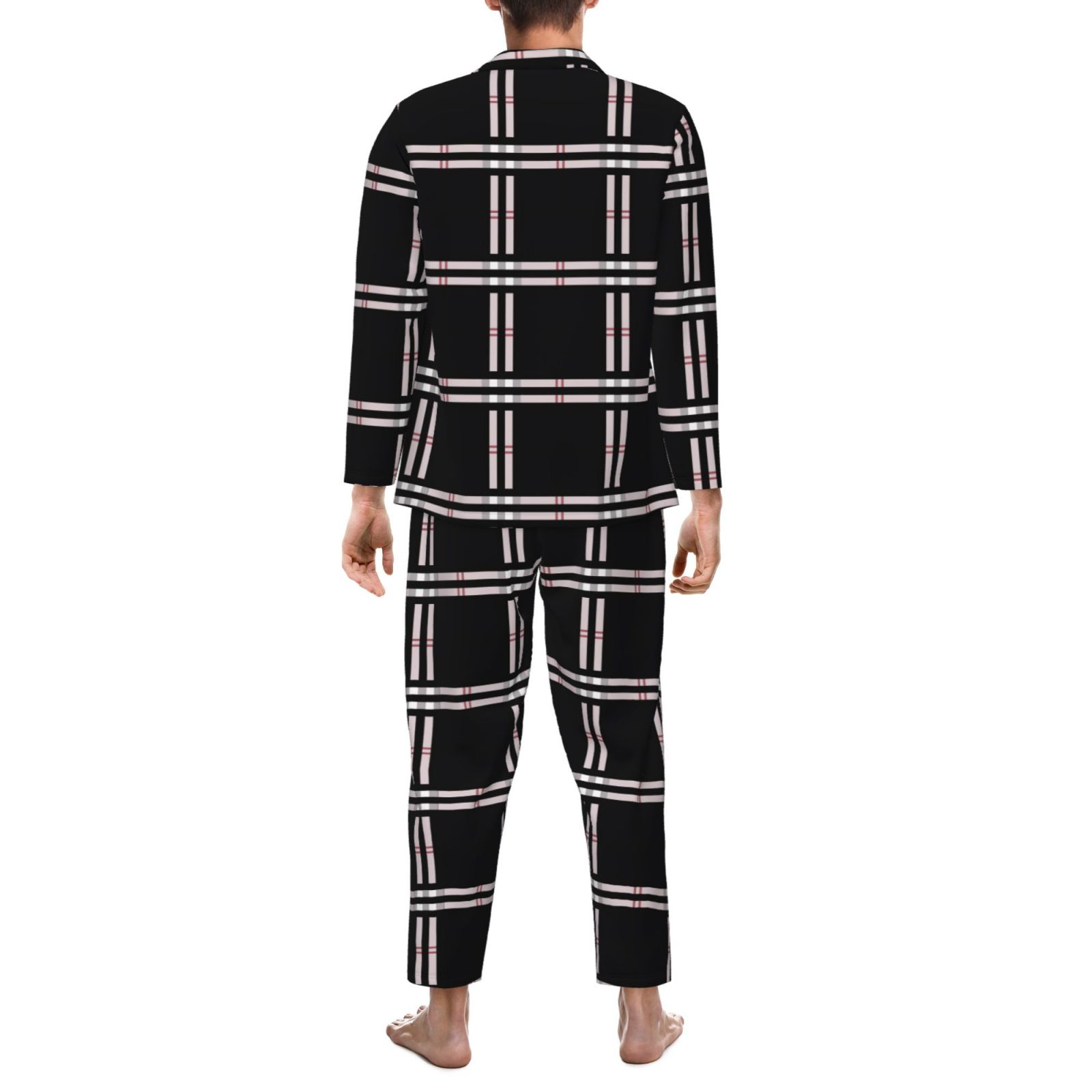 Men's Long-Sleeved Pajama Set