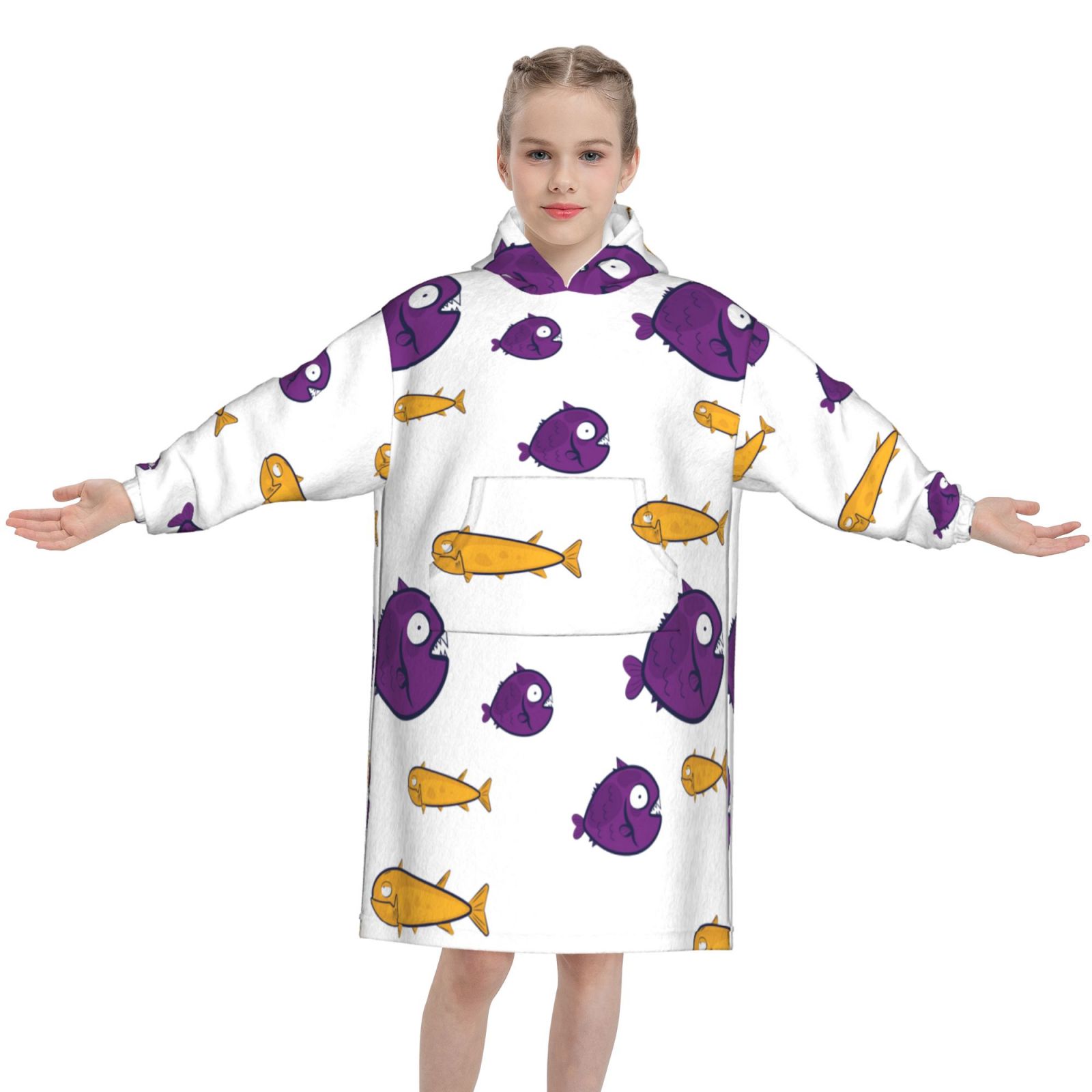 Kids Blanket Hoodie