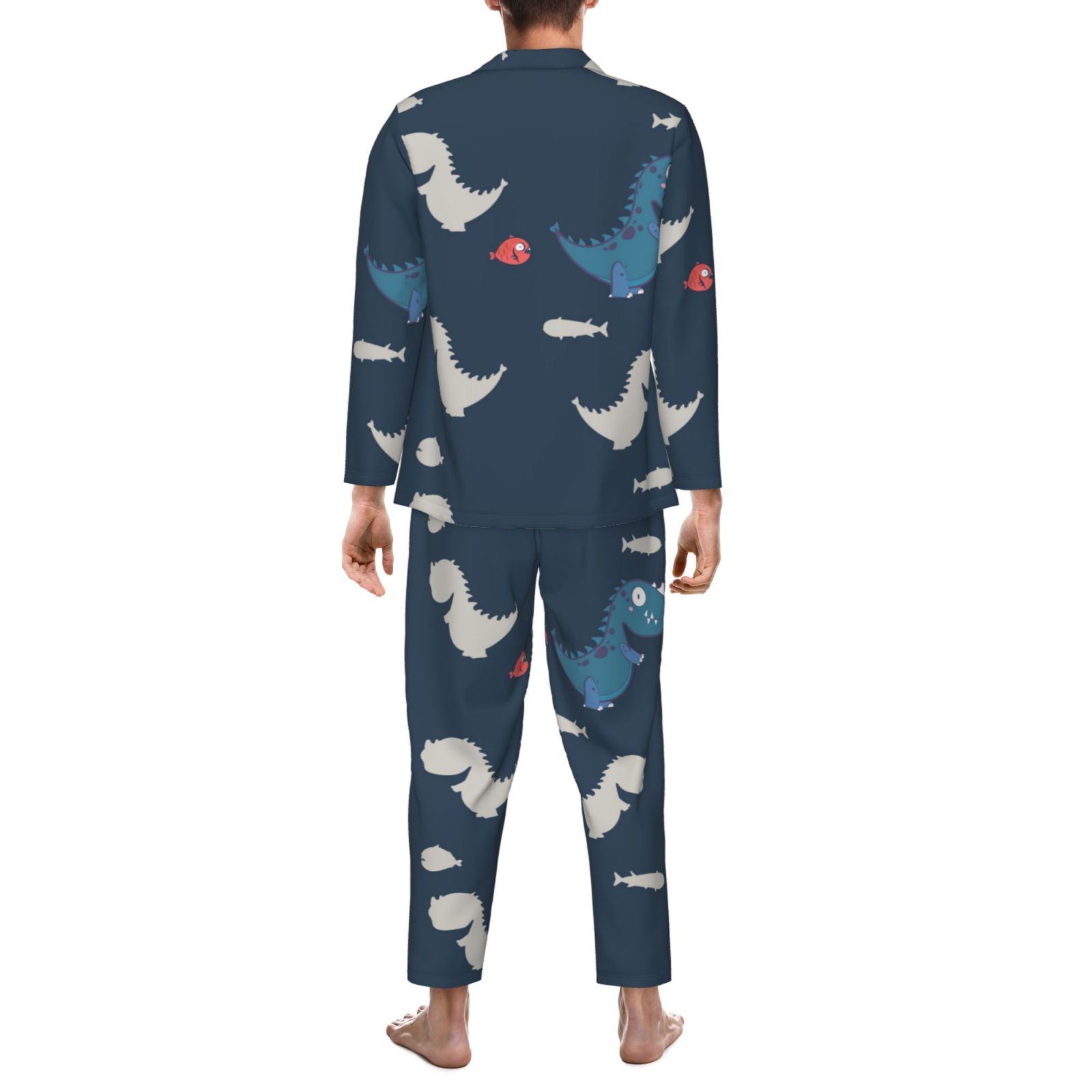 Men's Long-Sleeved Pajama Set