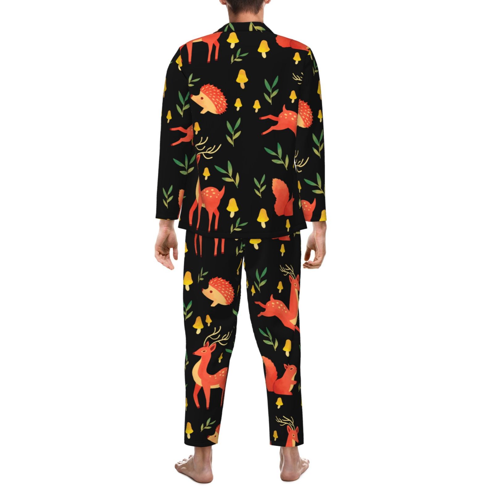 Men's Long-Sleeved Pajama Set