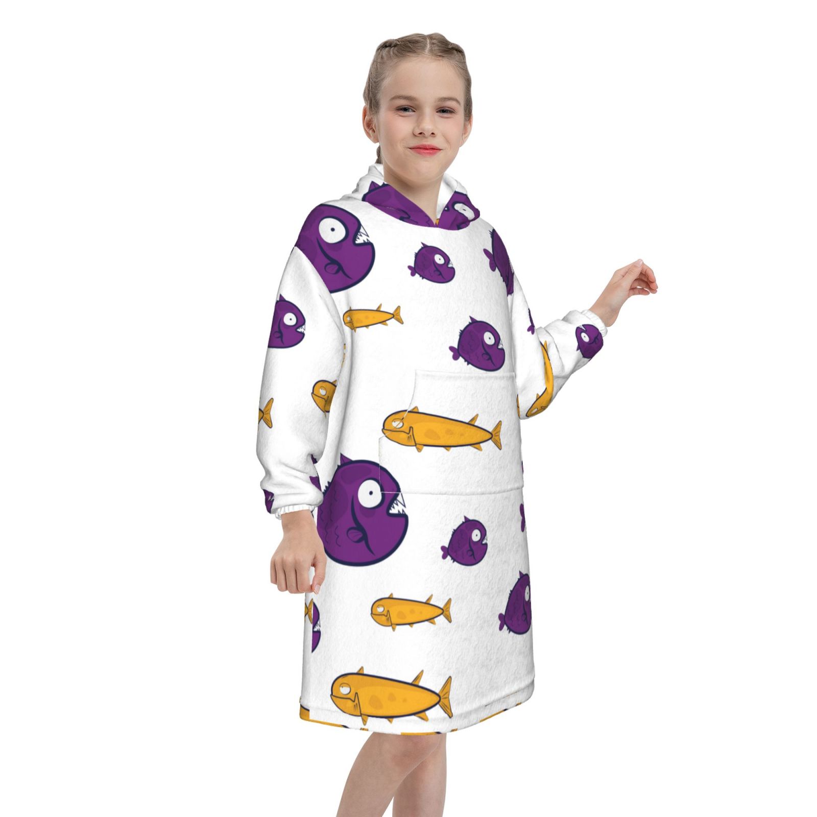 Kids Blanket Hoodie