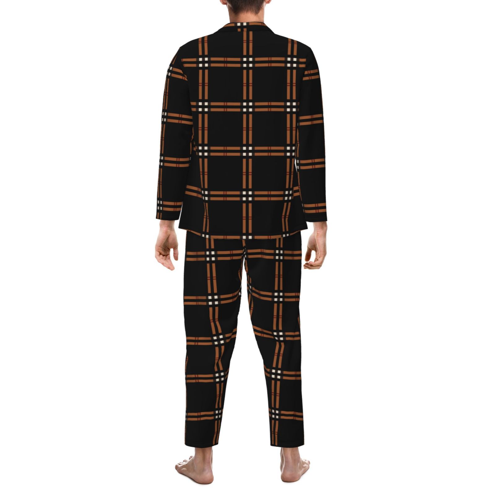 Men's Long-Sleeved Pajama Set