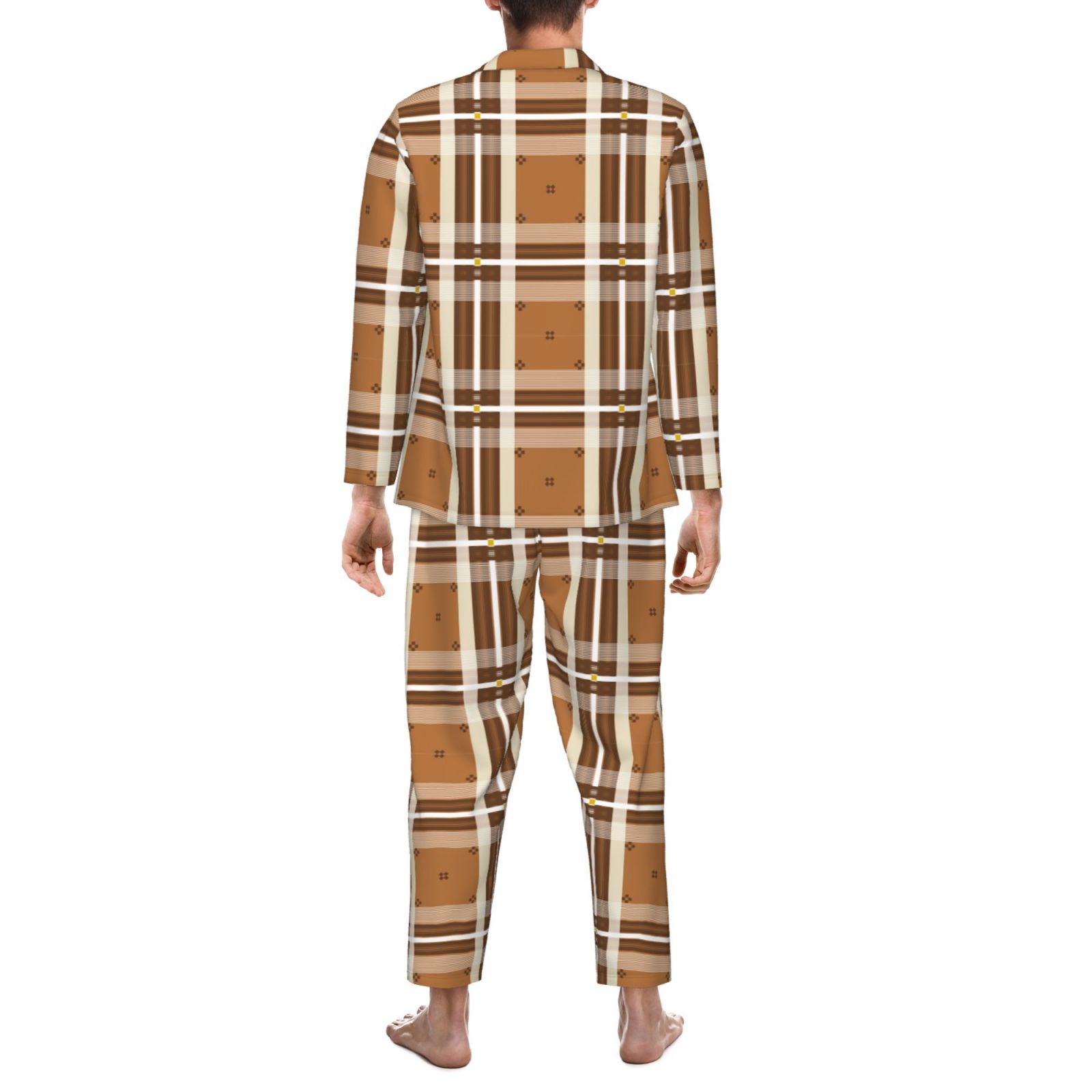 Men's Long-Sleeved Pajama Set