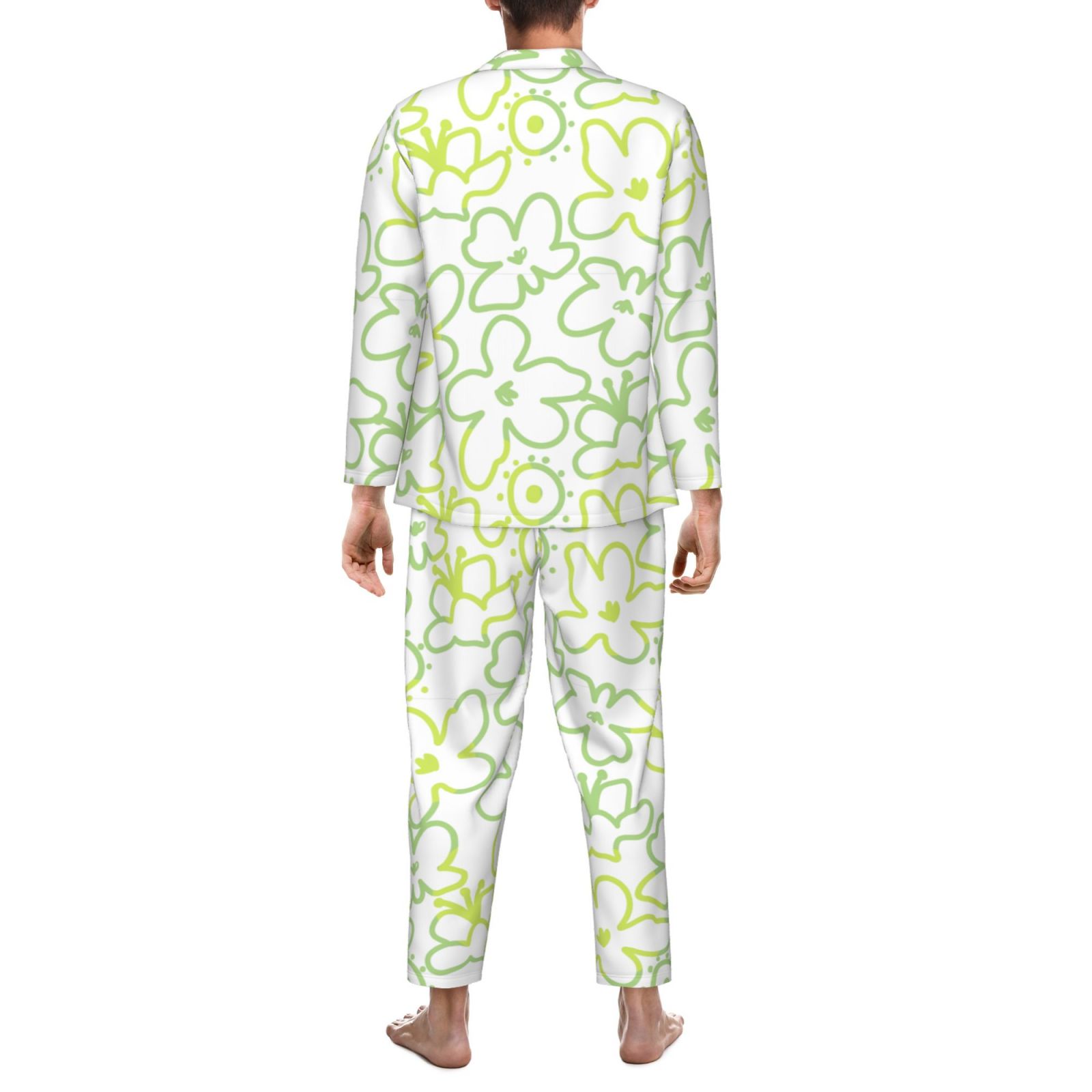 Men's Long-Sleeved Pajama Set