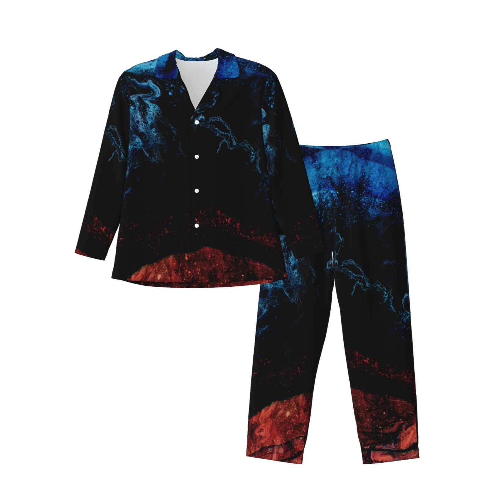 Men's Long-Sleeved Pajama Set