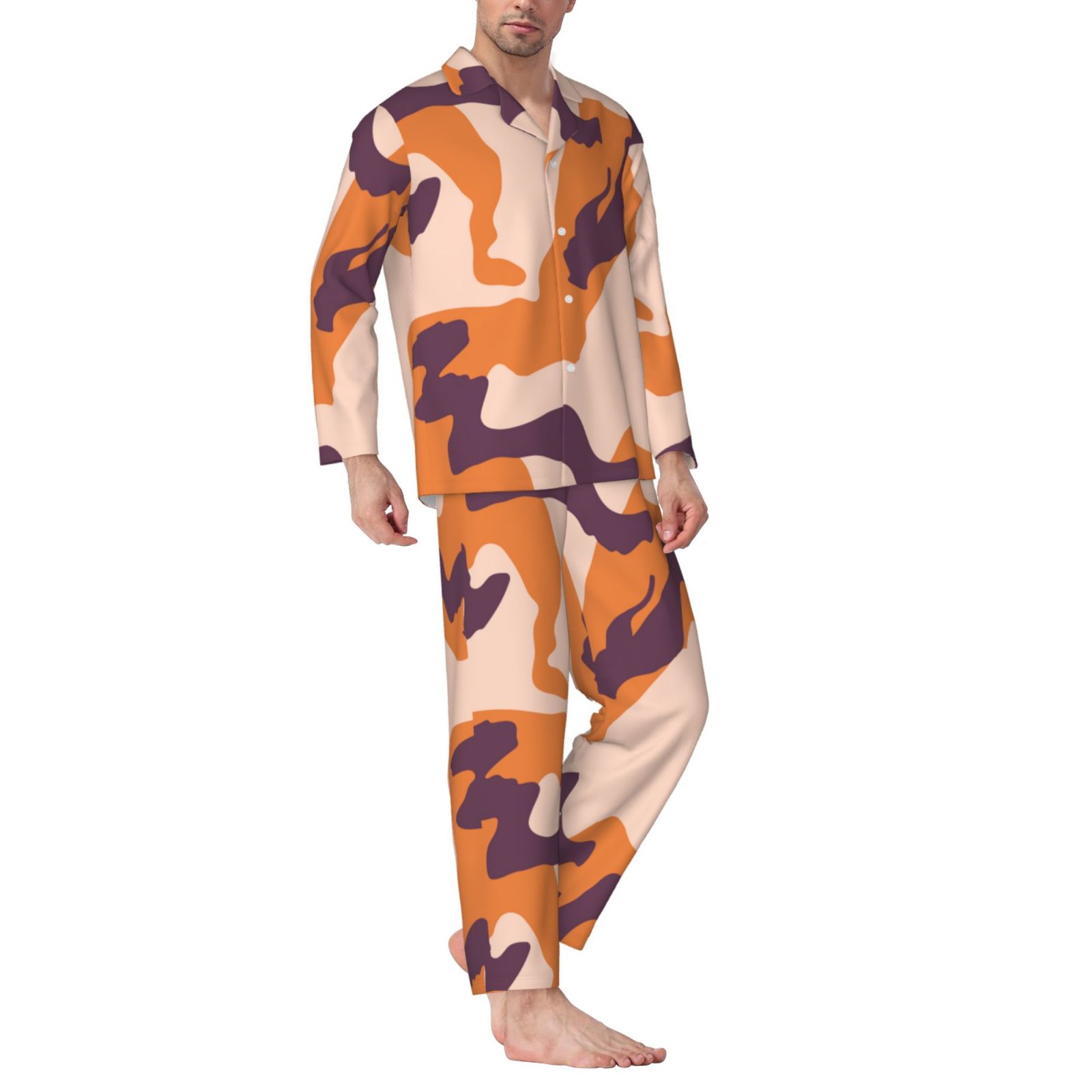 Men's Long-Sleeved Pajama Set