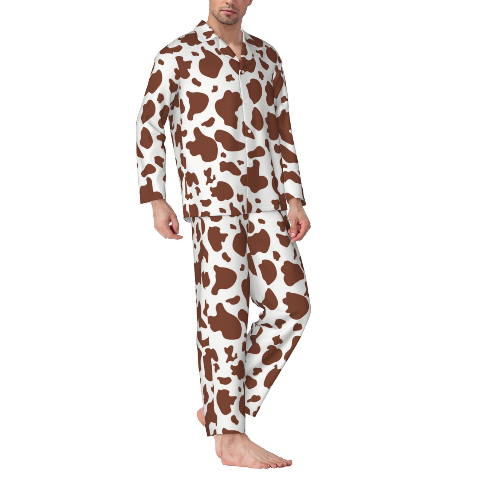 Men's Long-Sleeved Pajama Set