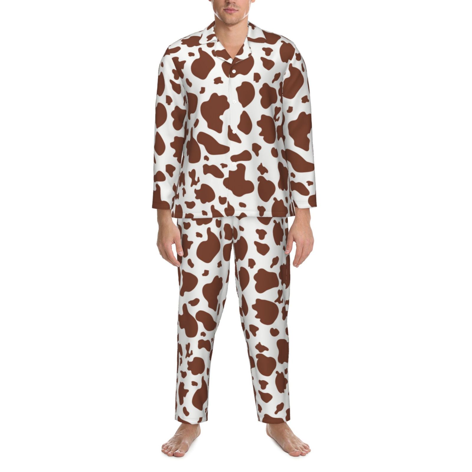 Men's Long-Sleeved Pajama Set