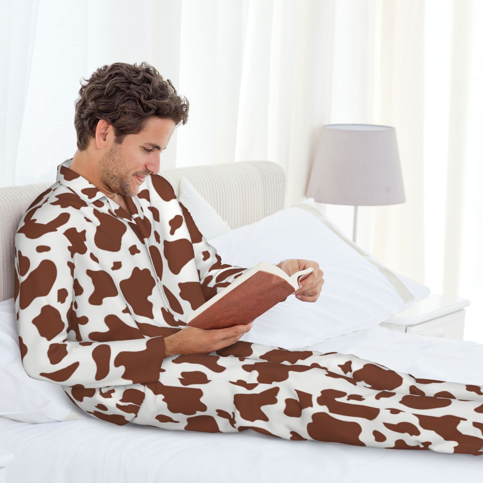 Men's Long-Sleeved Pajama Set