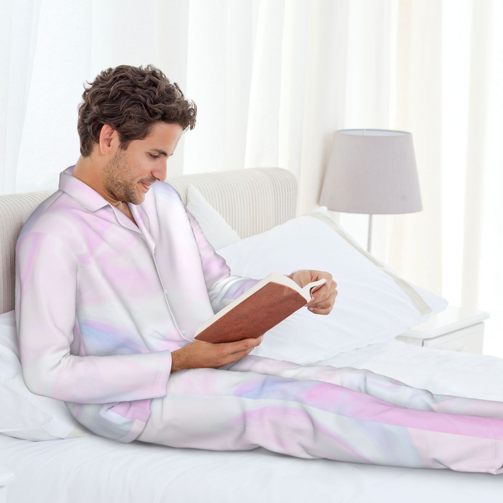 Men's Long-Sleeved Pajama Set