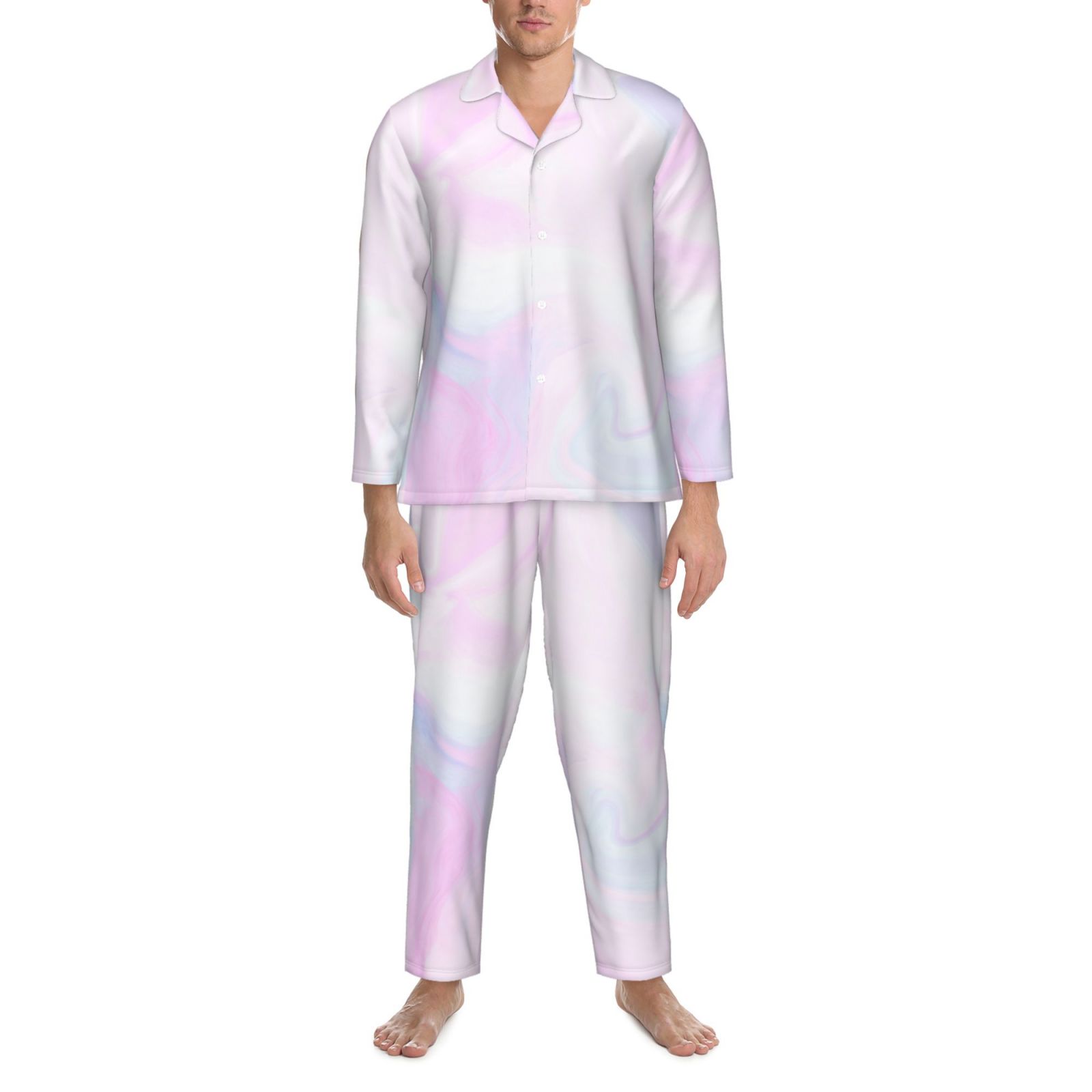 Men's Long-Sleeved Pajama Set