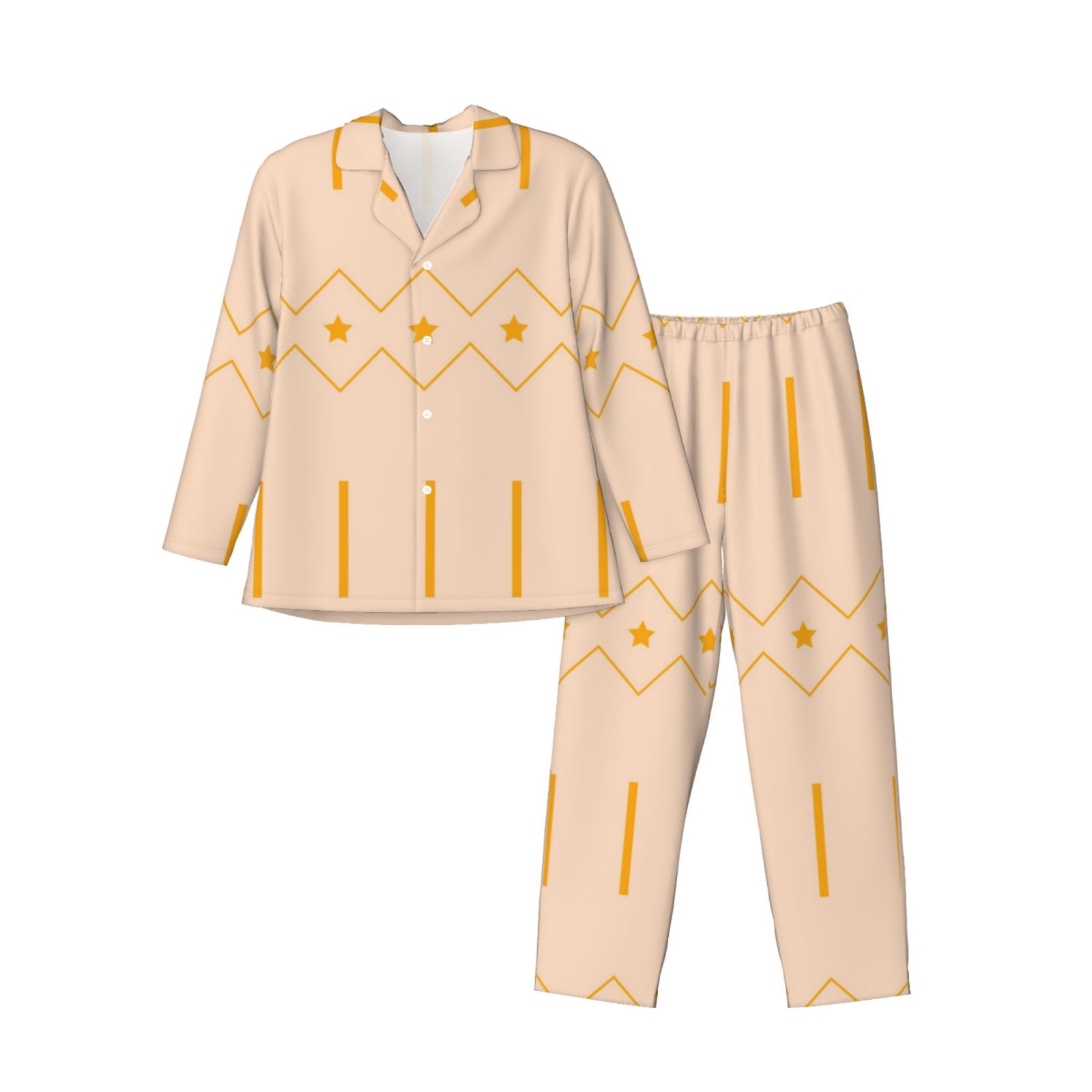 Men's Long-Sleeved Pajama Set