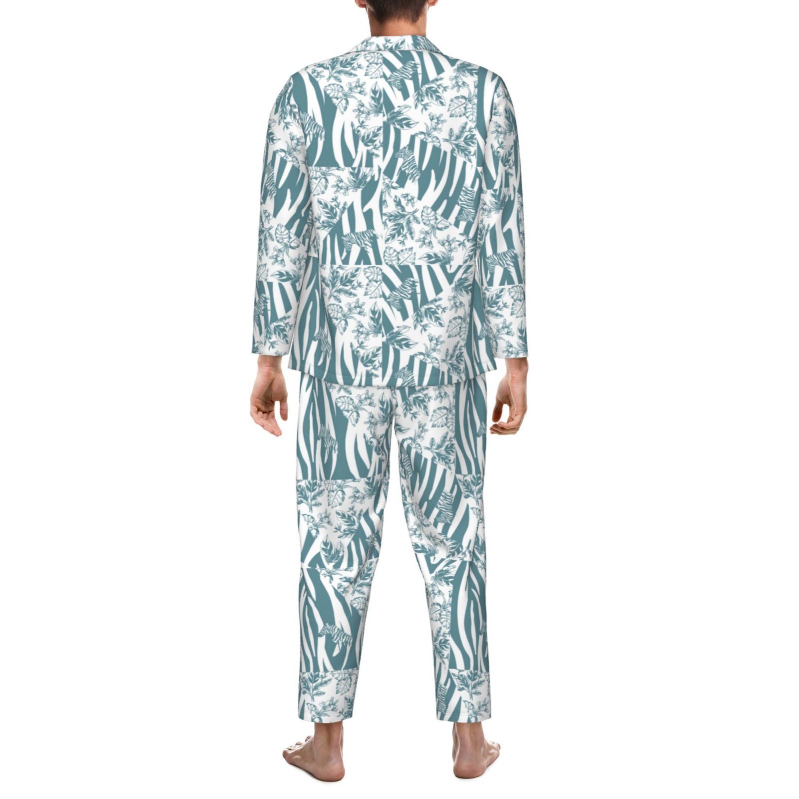 Men's Long-Sleeved Pajama Set