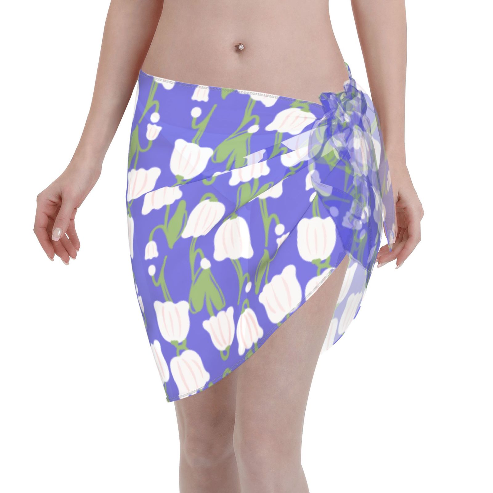 Women Short Sarongs Beach Wrap