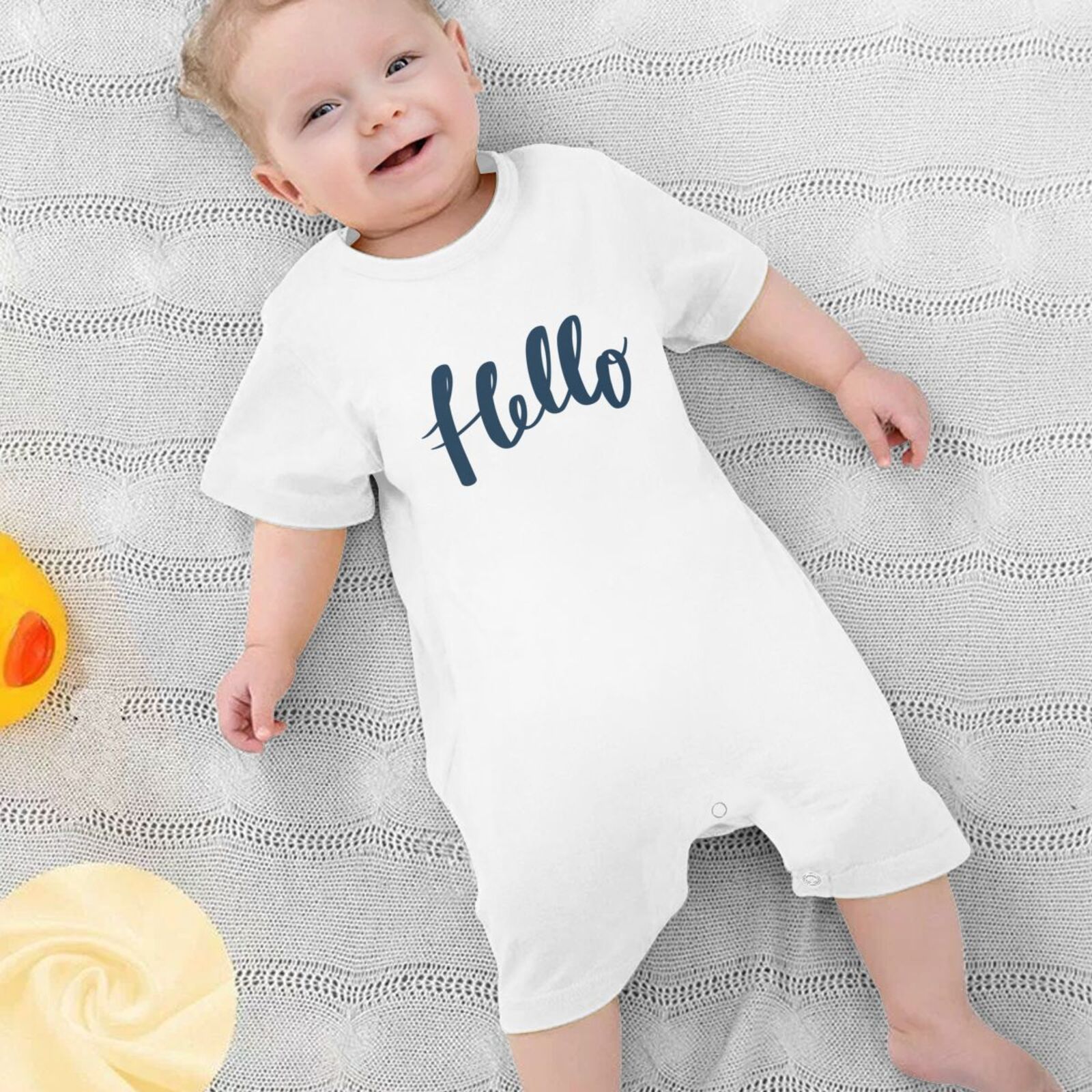 Baby Short Sleeve Jumpsuit