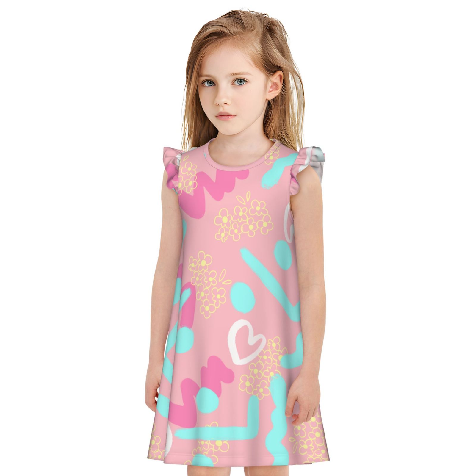 Girls Nightgowns Pajamas Dress