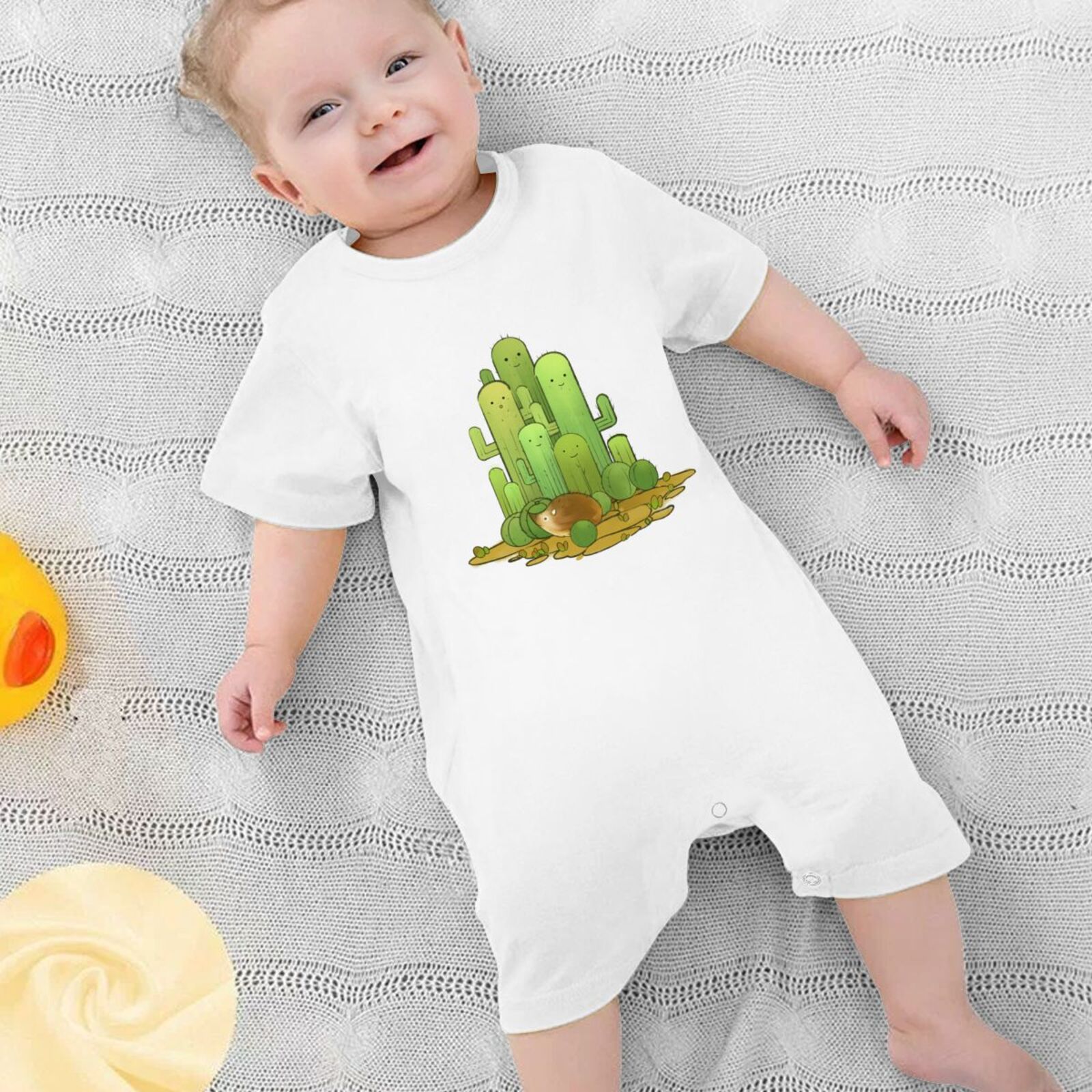 Baby Short Sleeve Jumpsuit