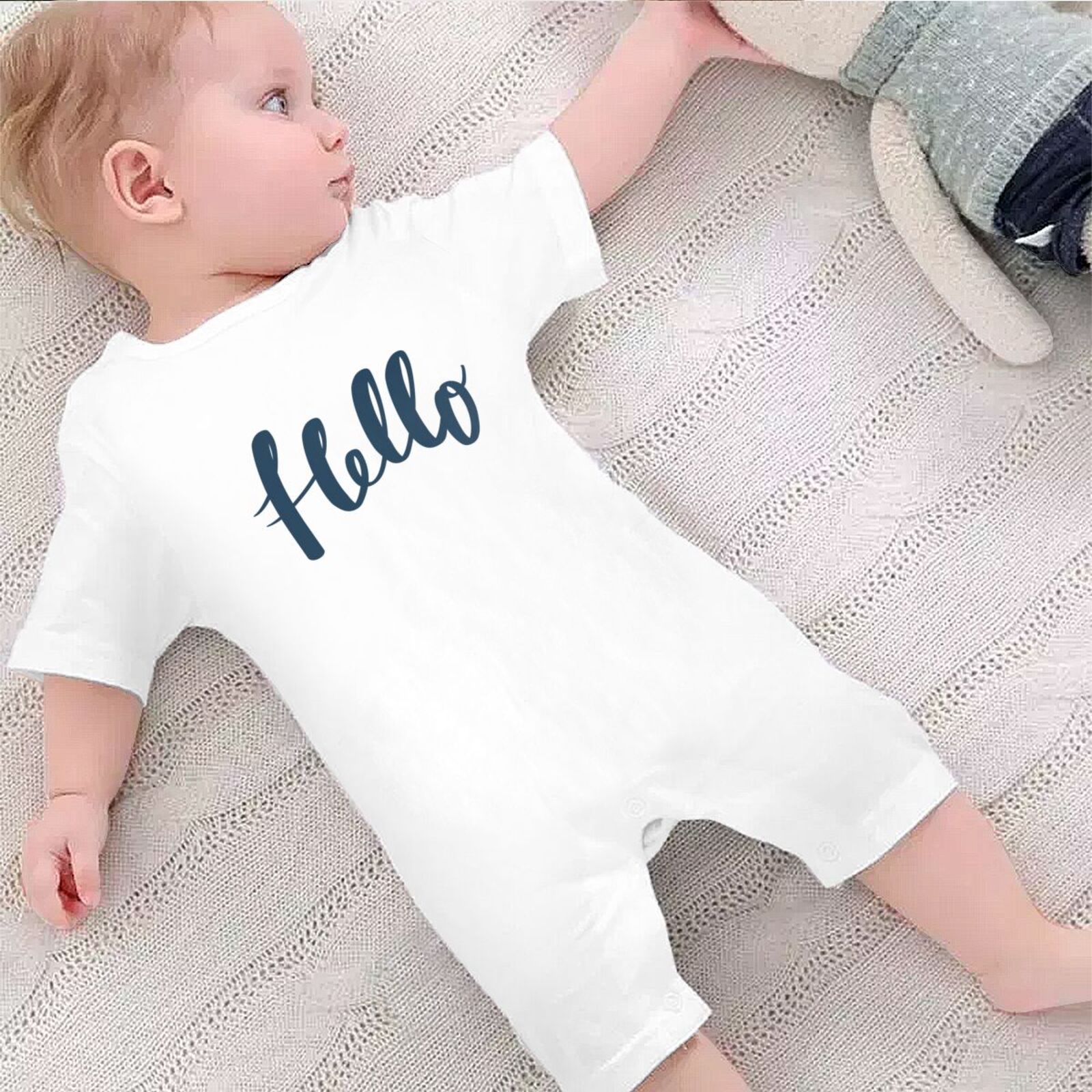 Baby Short Sleeve Jumpsuit