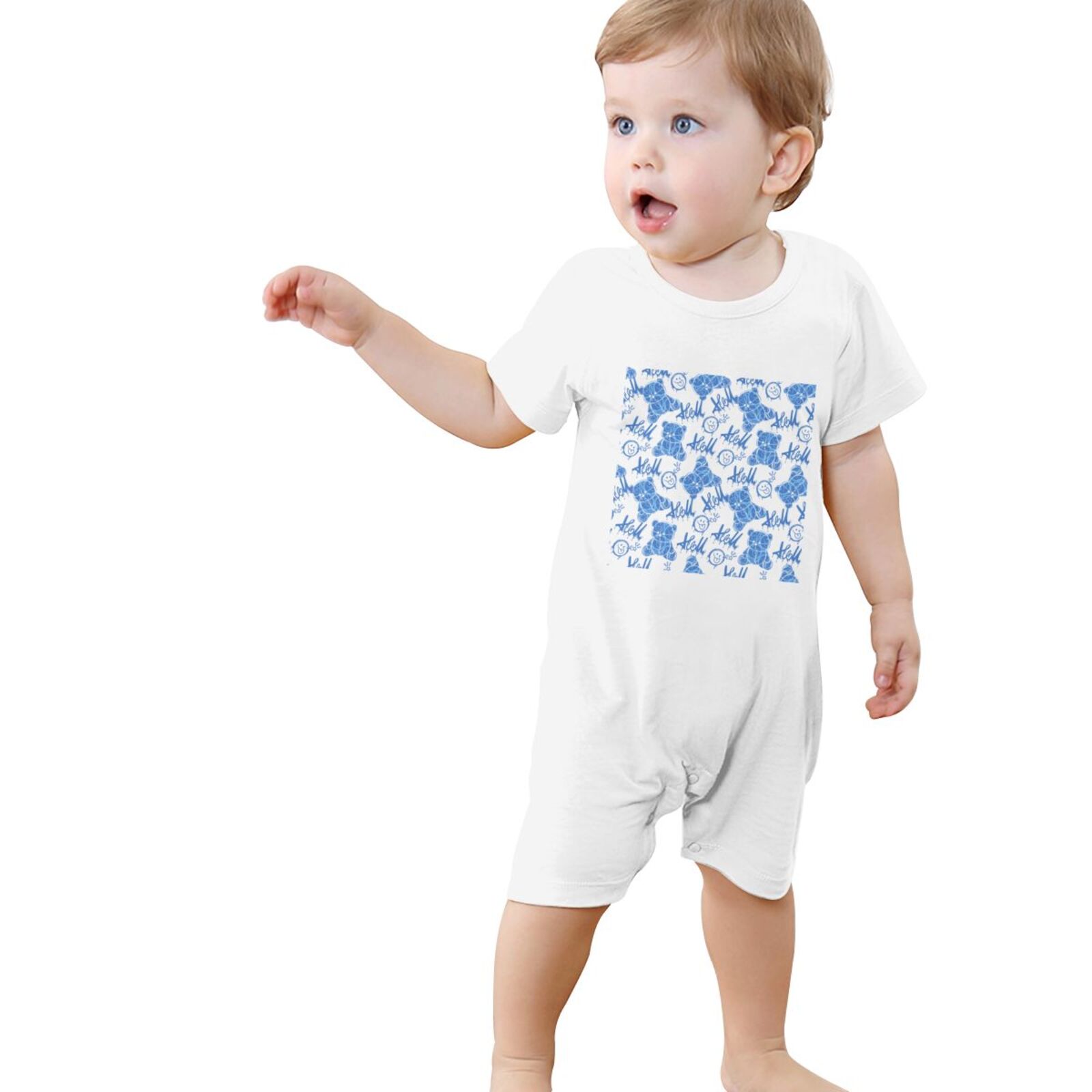 Baby Short Sleeve Jumpsuit