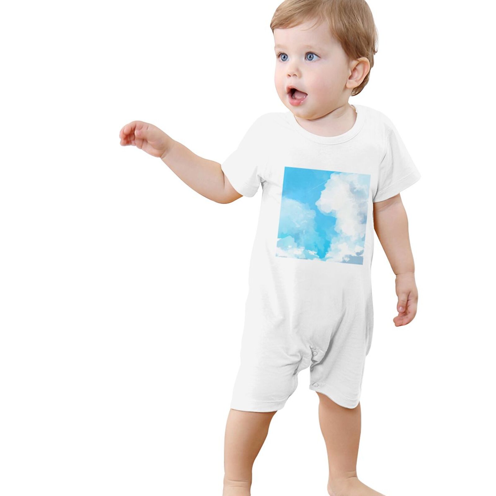 Baby Short Sleeve Jumpsuit