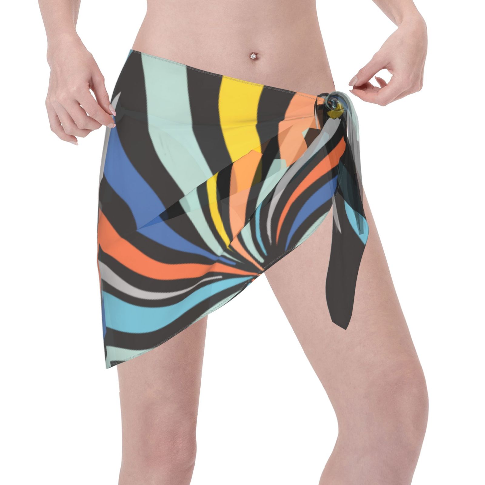 Women Short Sarongs Beach Wrap