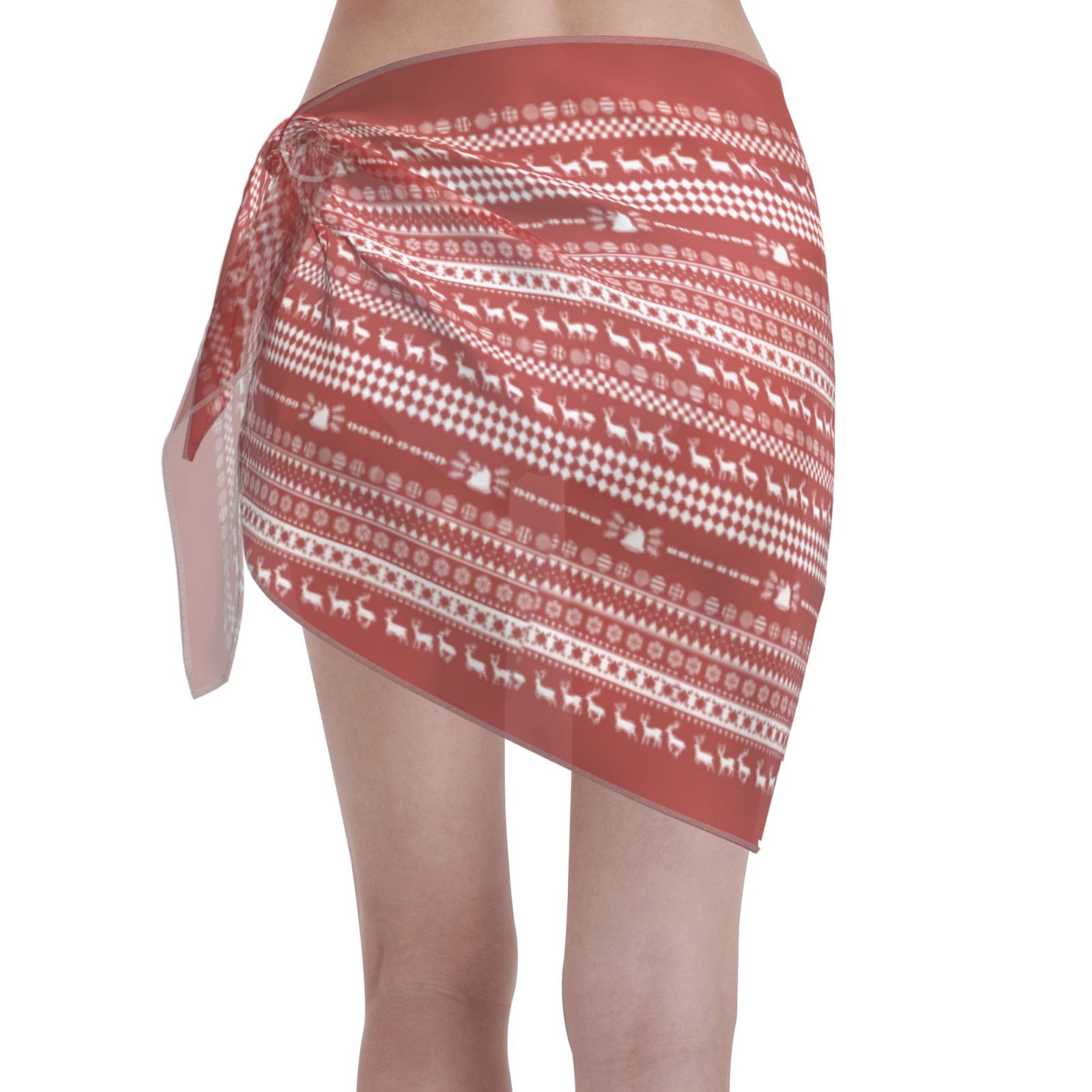 Women Short Sarongs Beach Wrap