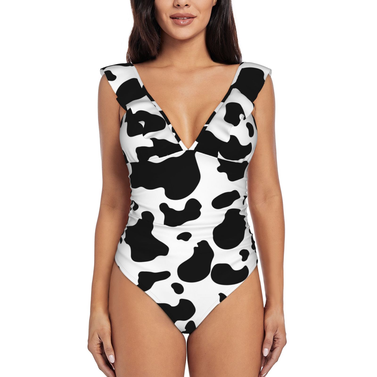 Women's Ruffle One Piece Swimsuit