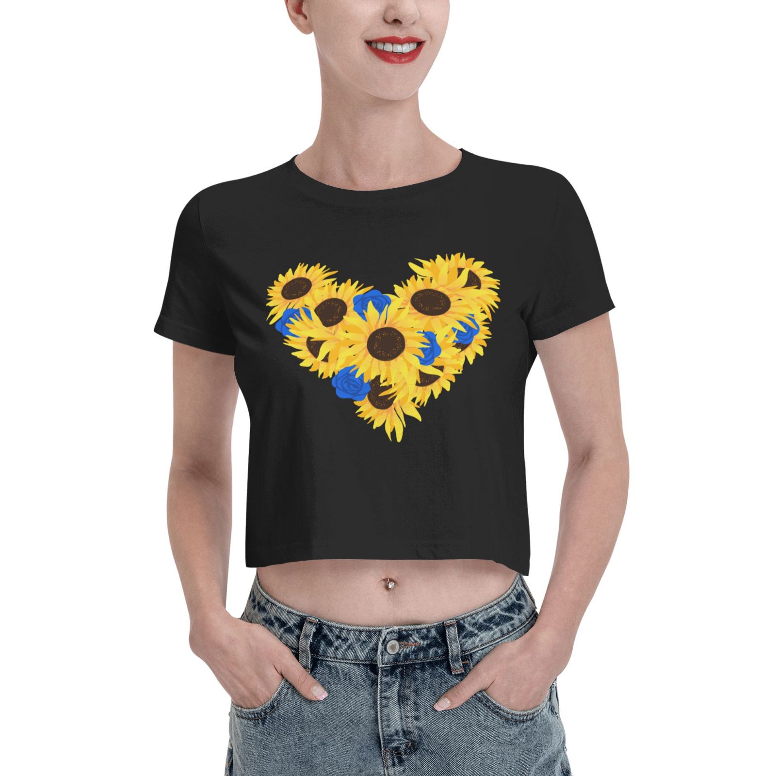 Leak Navel T-shirt