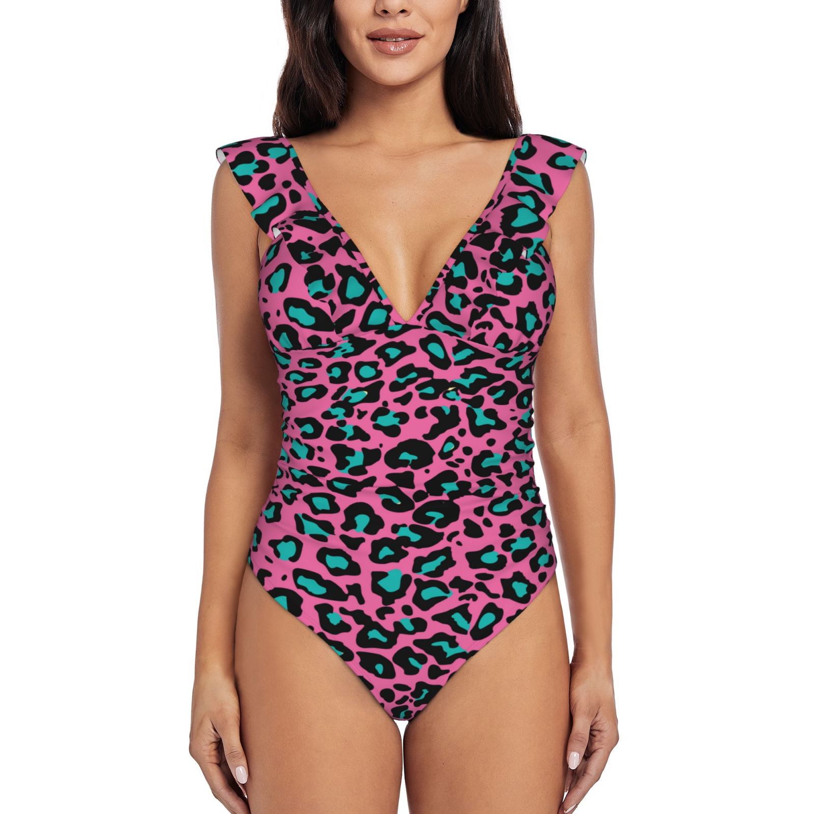 Women's Ruffle One Piece Swimsuit