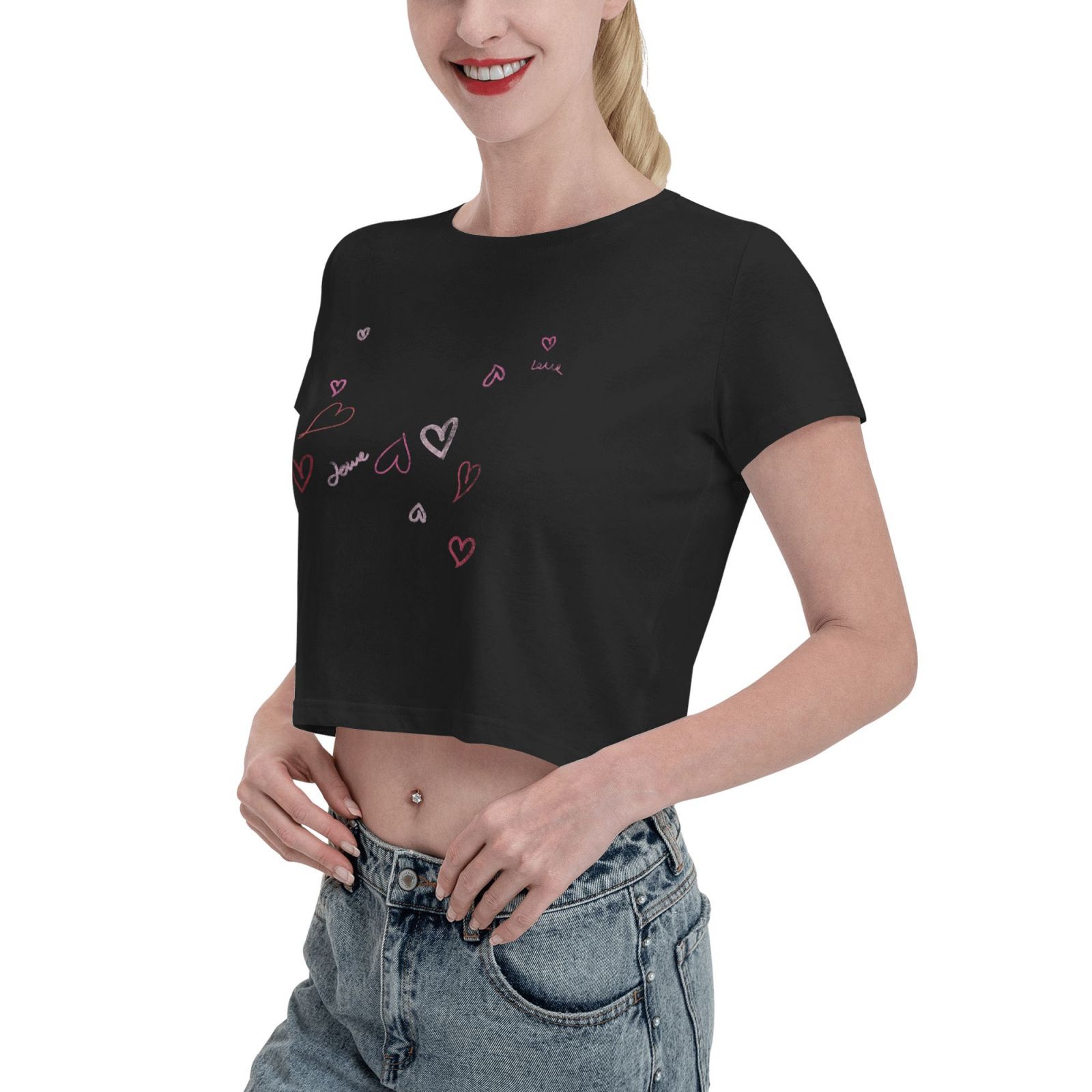 Leak Navel T-shirt