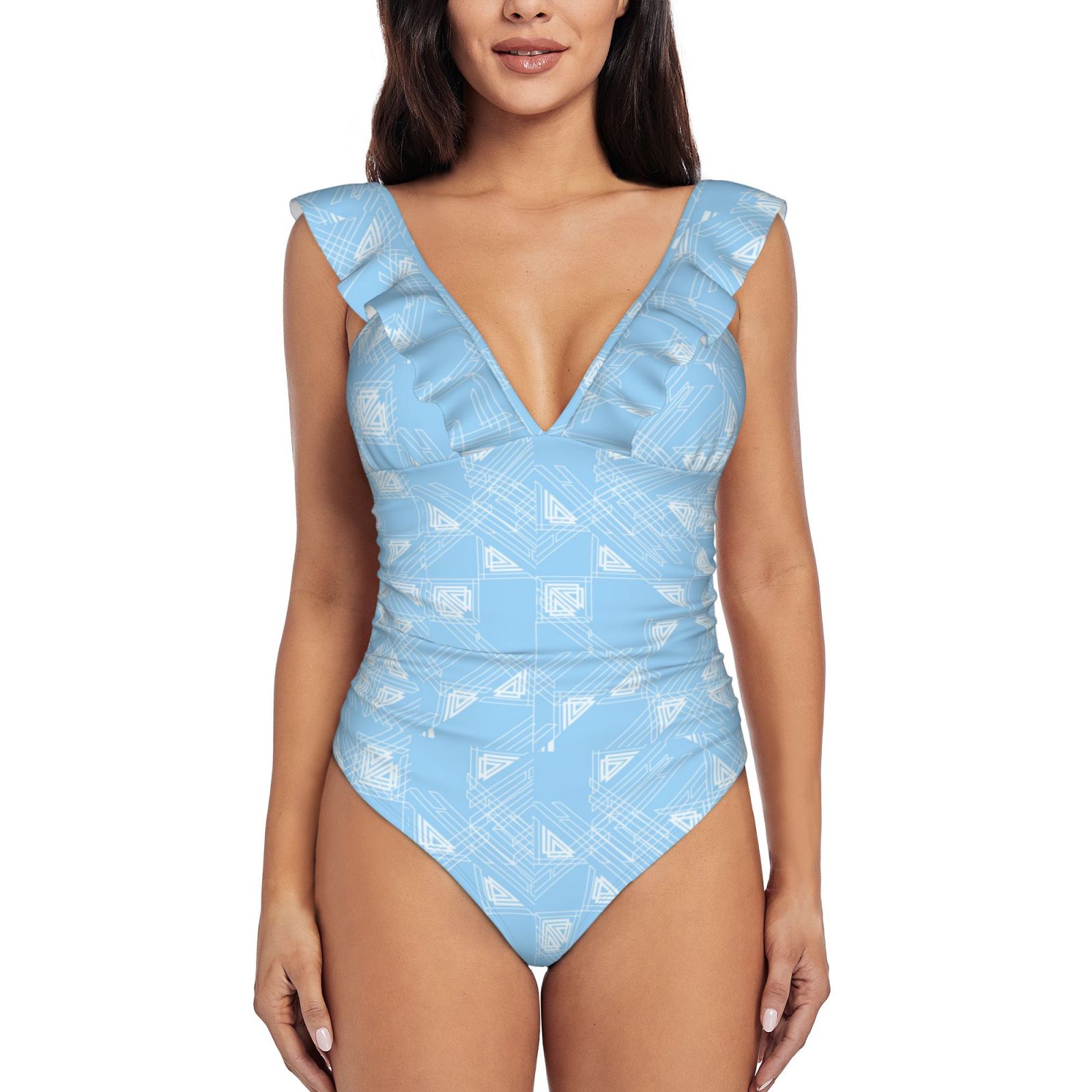 Women's Ruffle One Piece Swimsuit