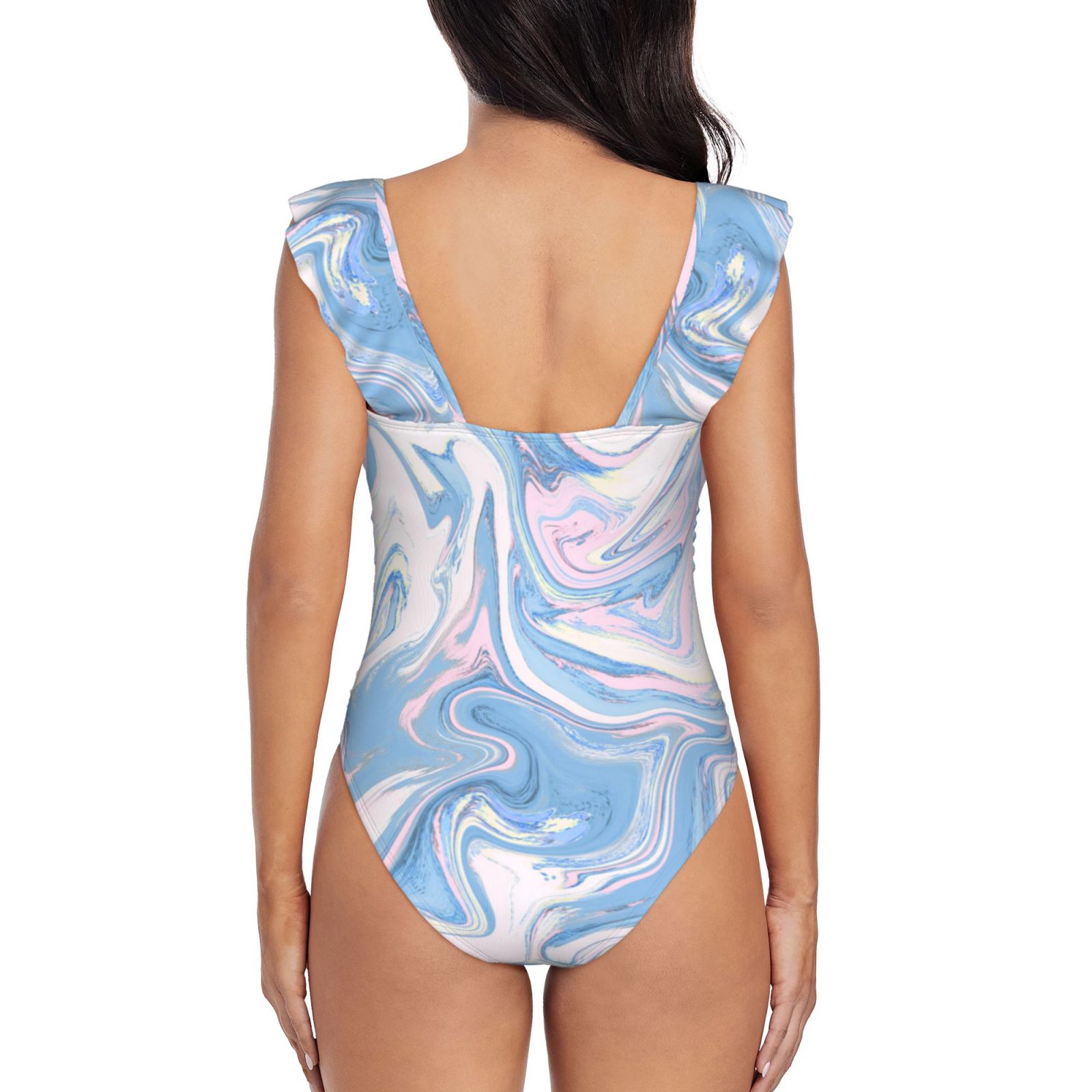 Women's Ruffle One Piece Swimsuit