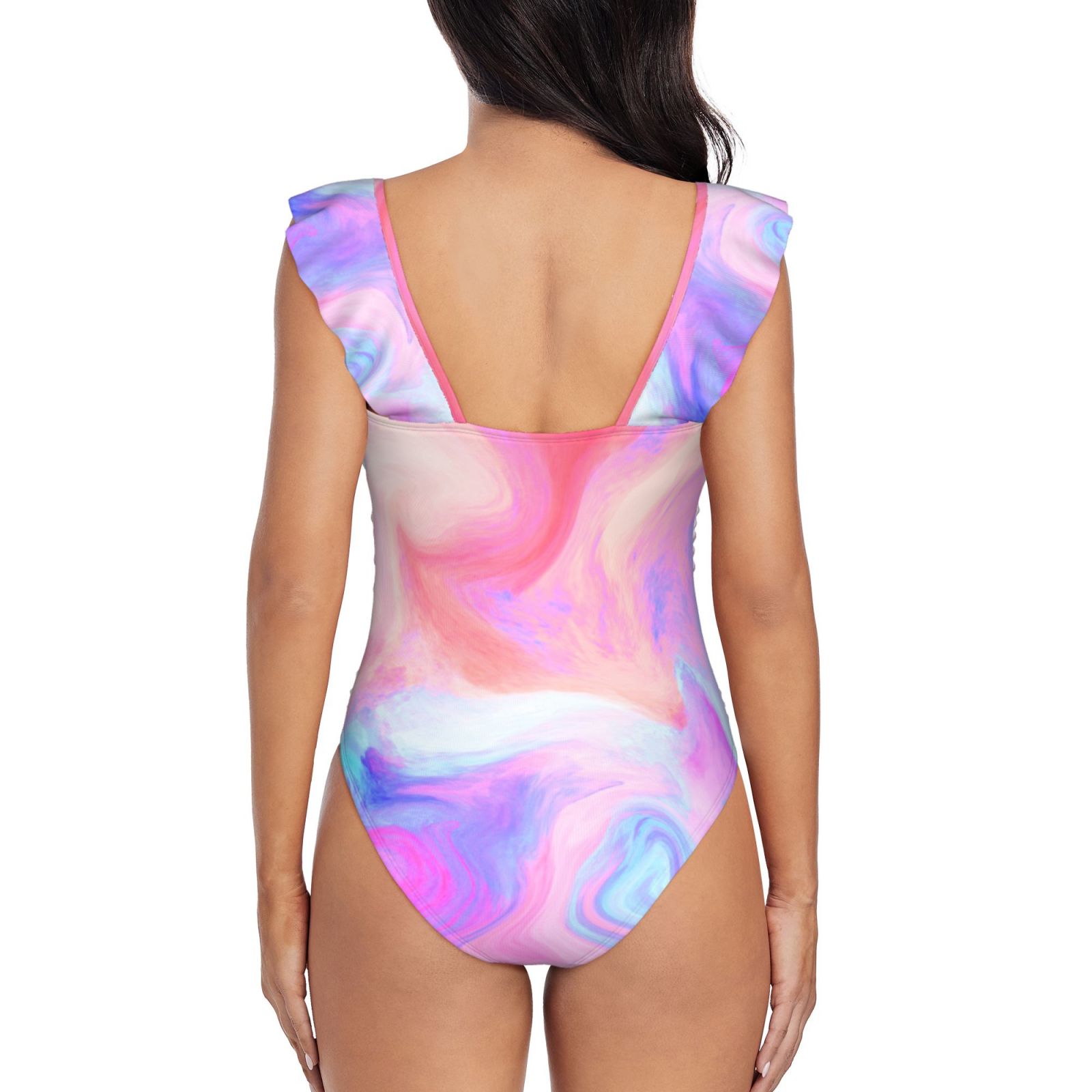 Women's Ruffle One Piece Swimsuit