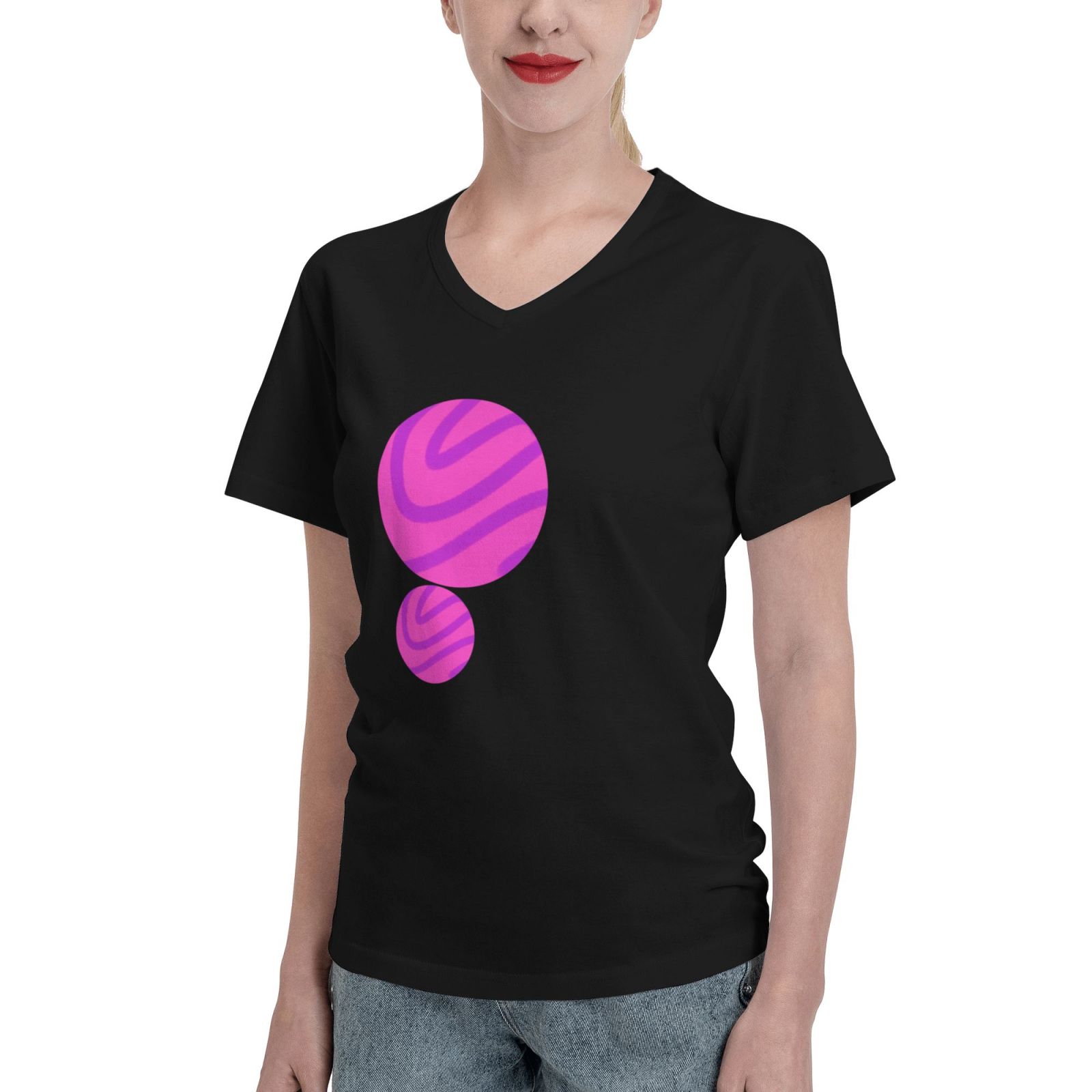 Women's V Neck T Shirts