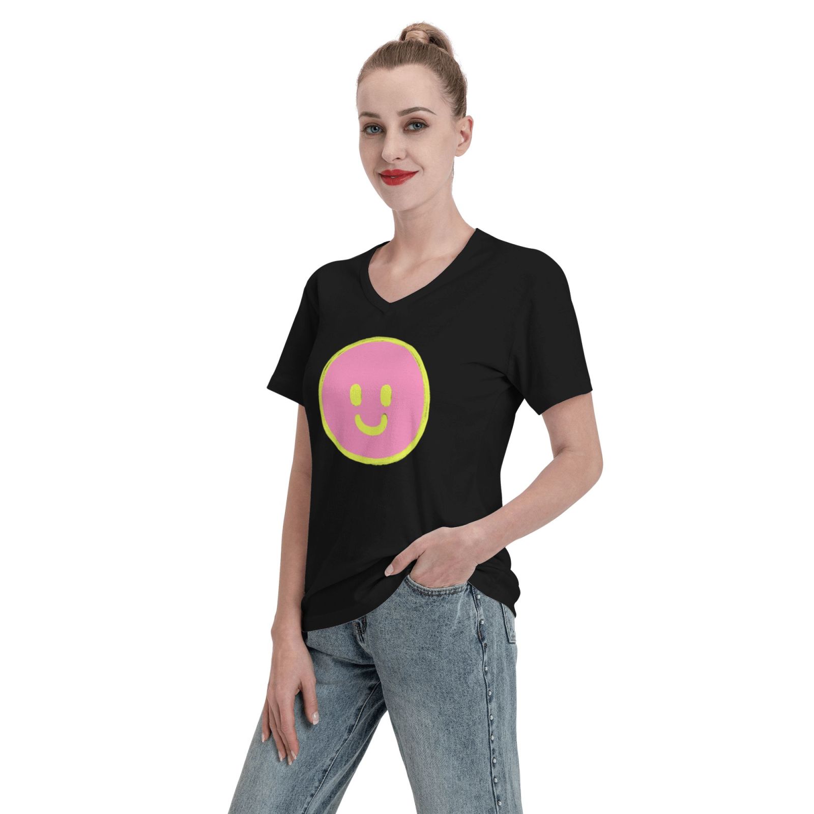 Women's V Neck T Shirts