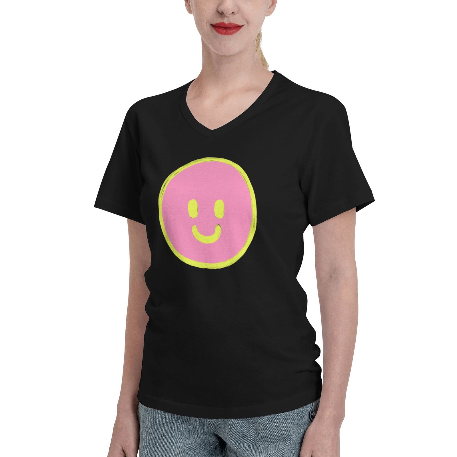 Women's V Neck T Shirts