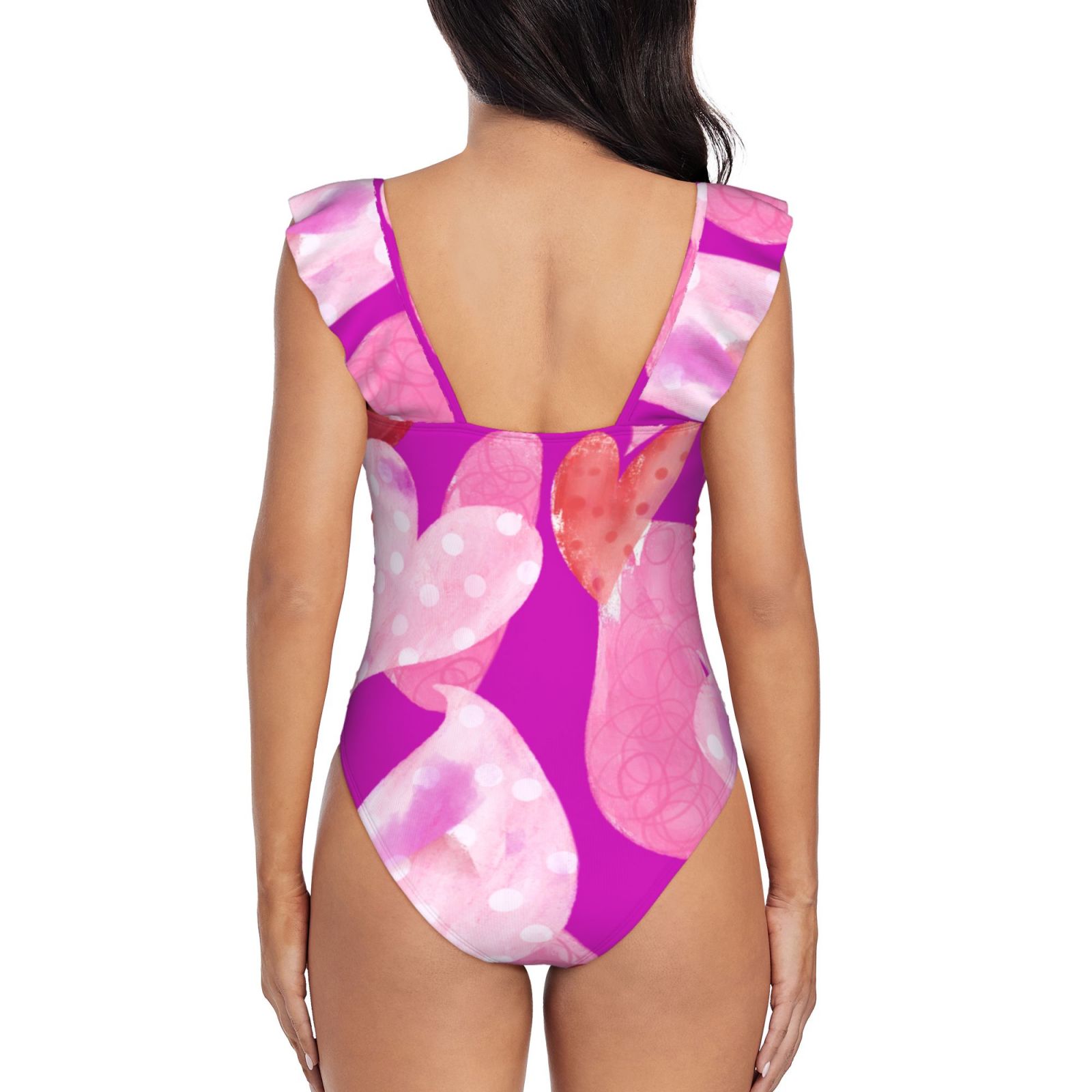 Women's Ruffle One Piece Swimsuit