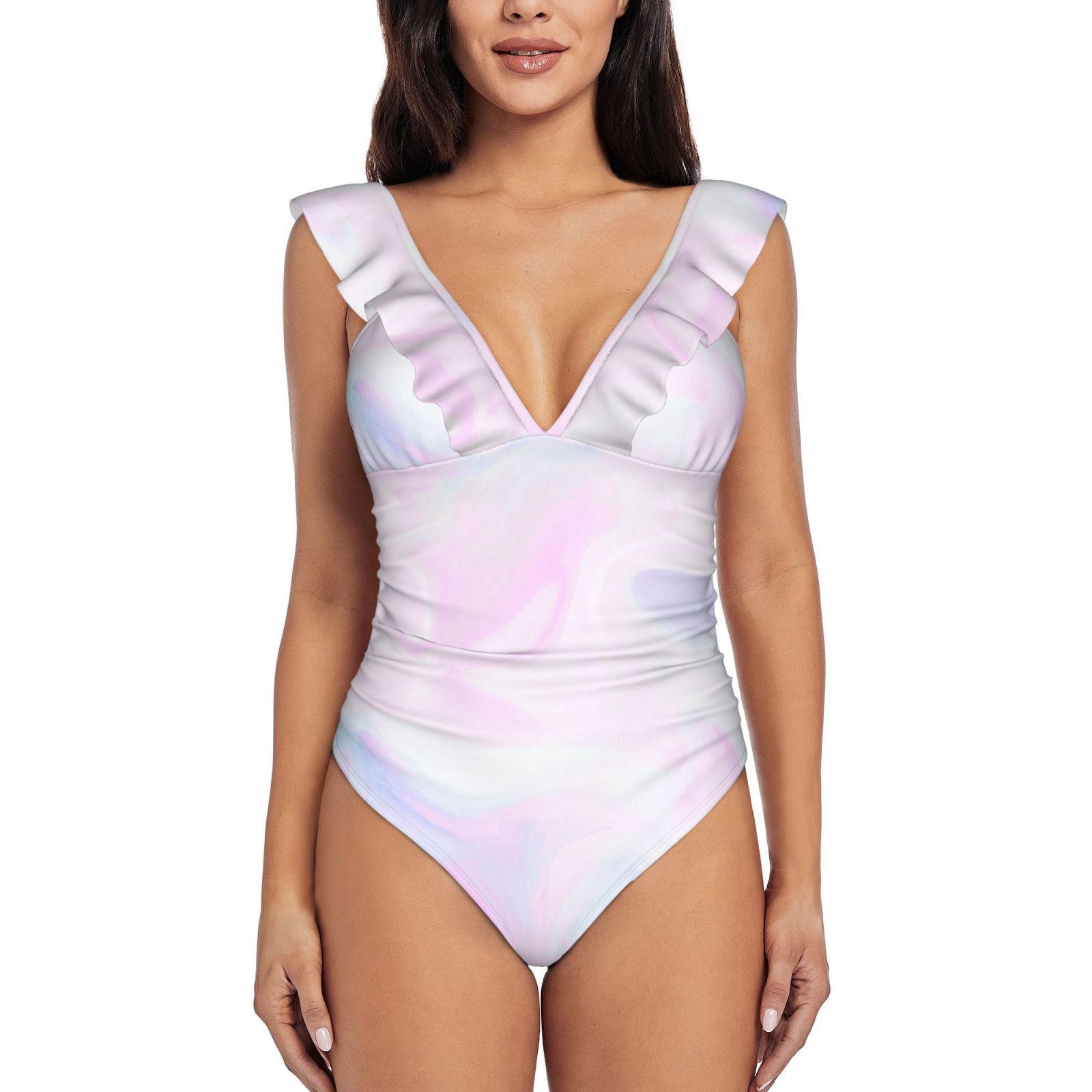 Women's Ruffle One Piece Swimsuit