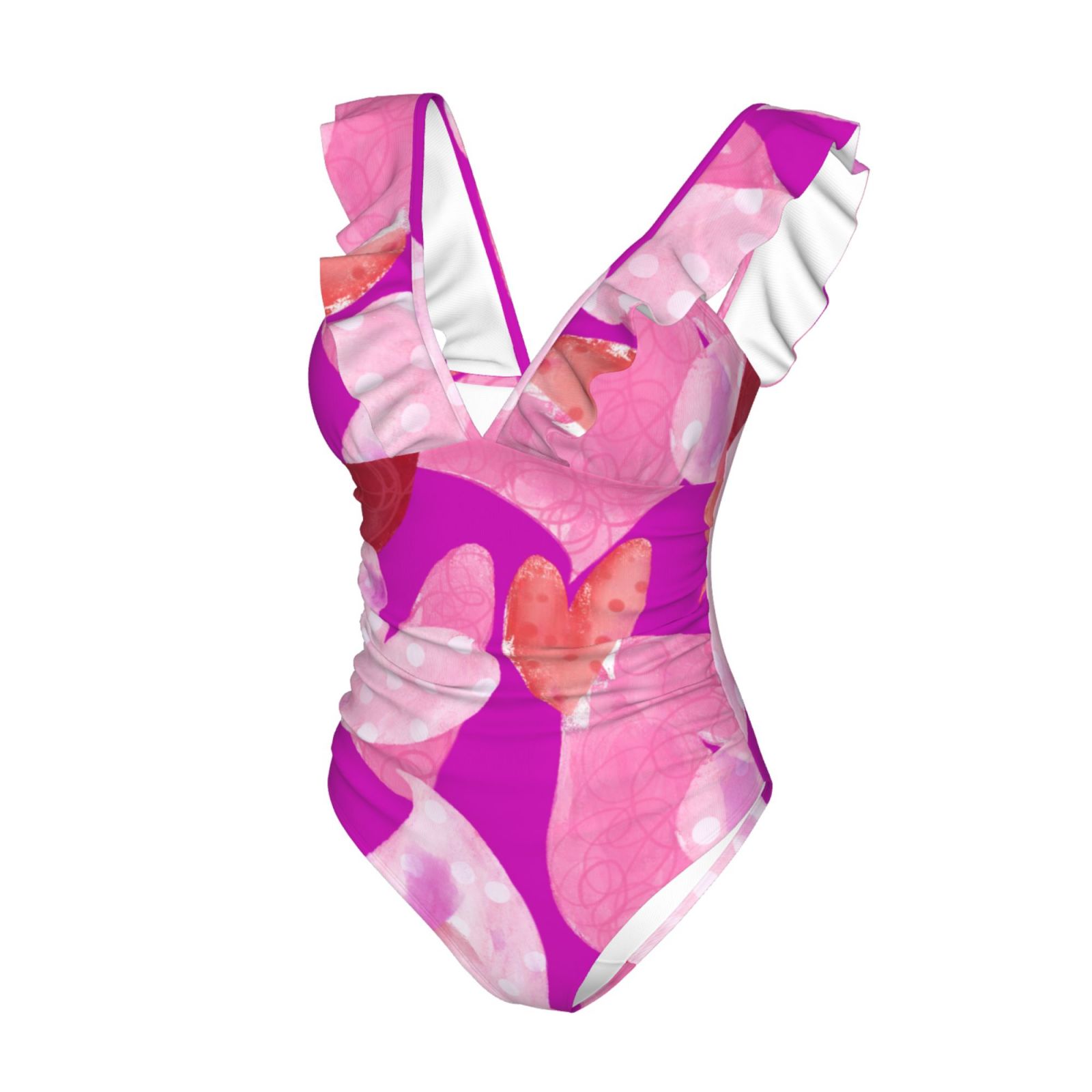 Women's Ruffle One Piece Swimsuit