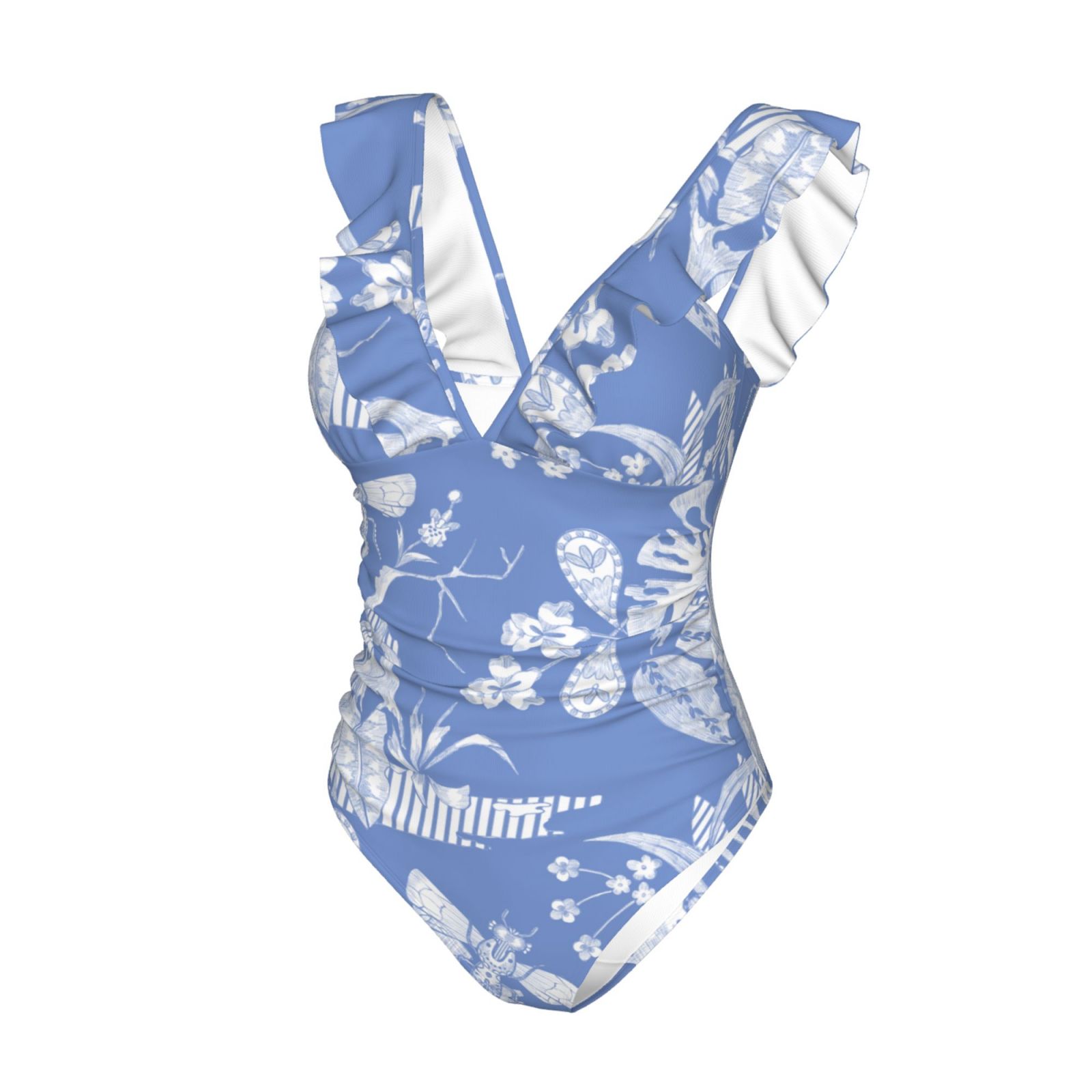 Women's Ruffle One Piece Swimsuit