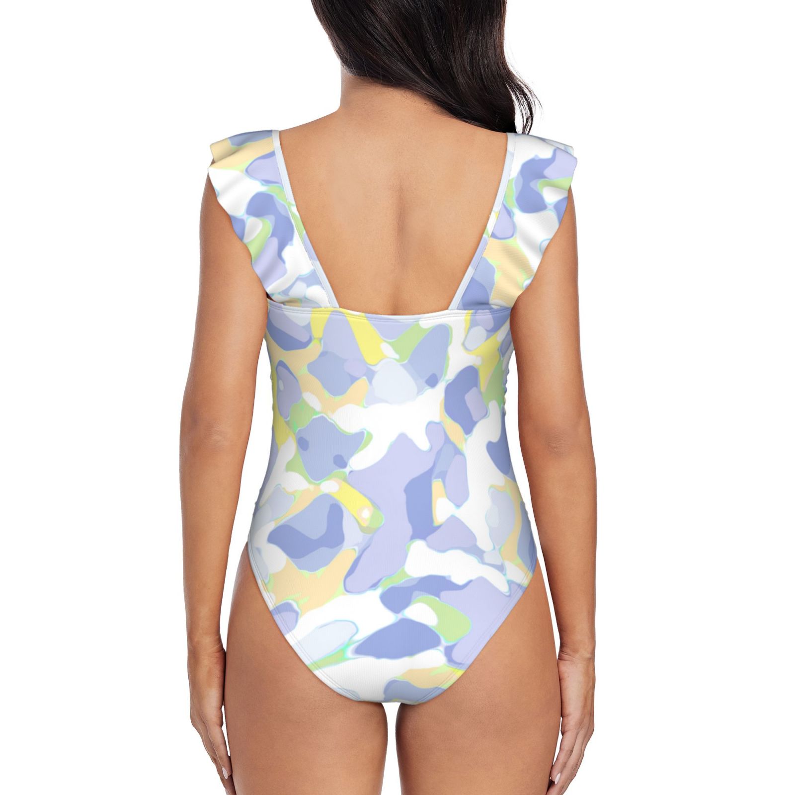 Women's Ruffle One Piece Swimsuit